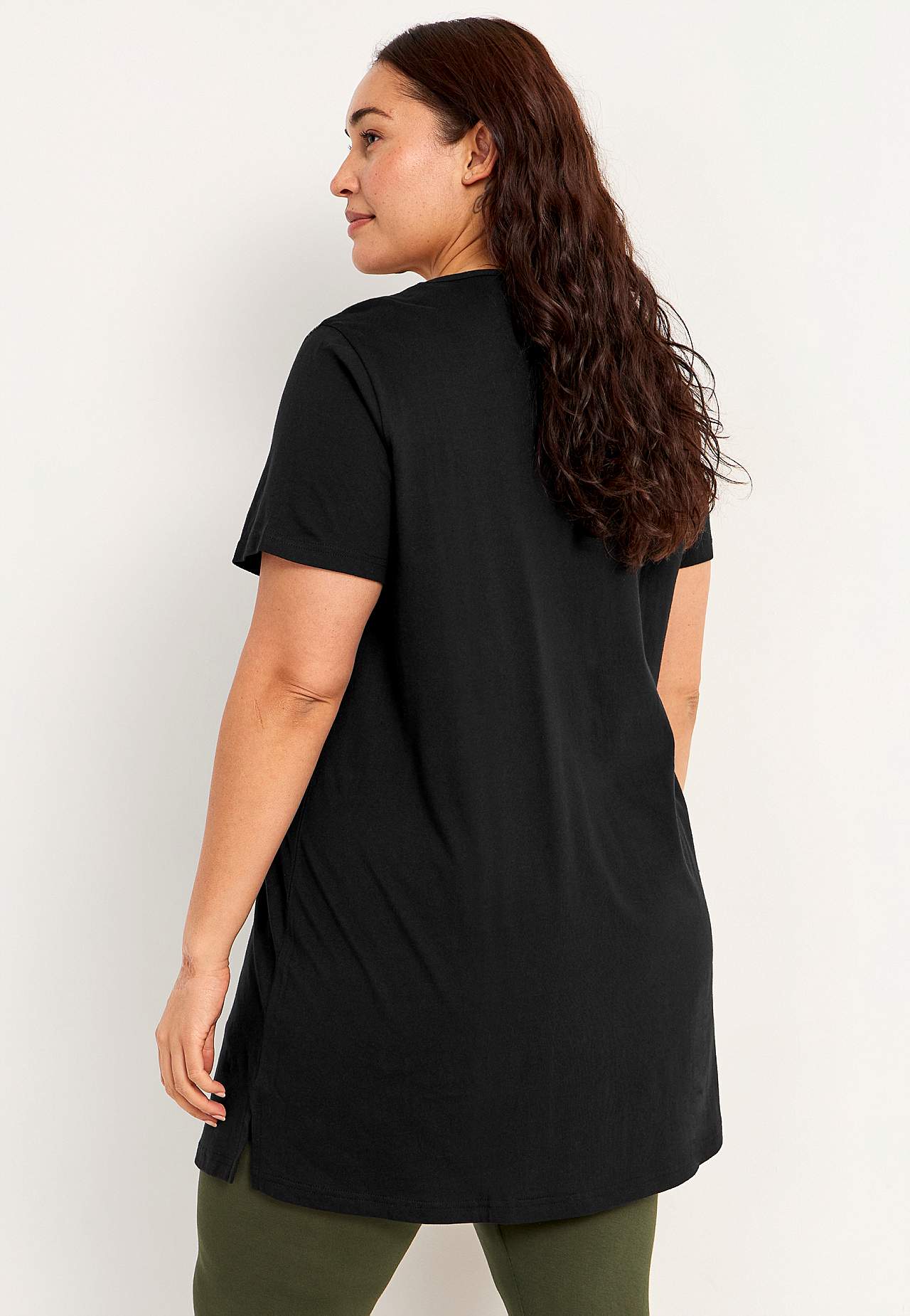 Patroonvormige jersey tunieken Barbro Set van 2