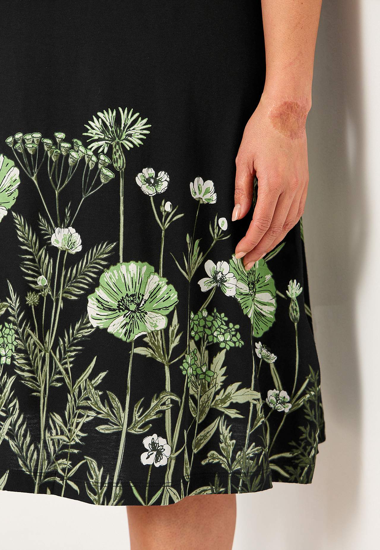 Jerseyjurk van super zachte modal-mix