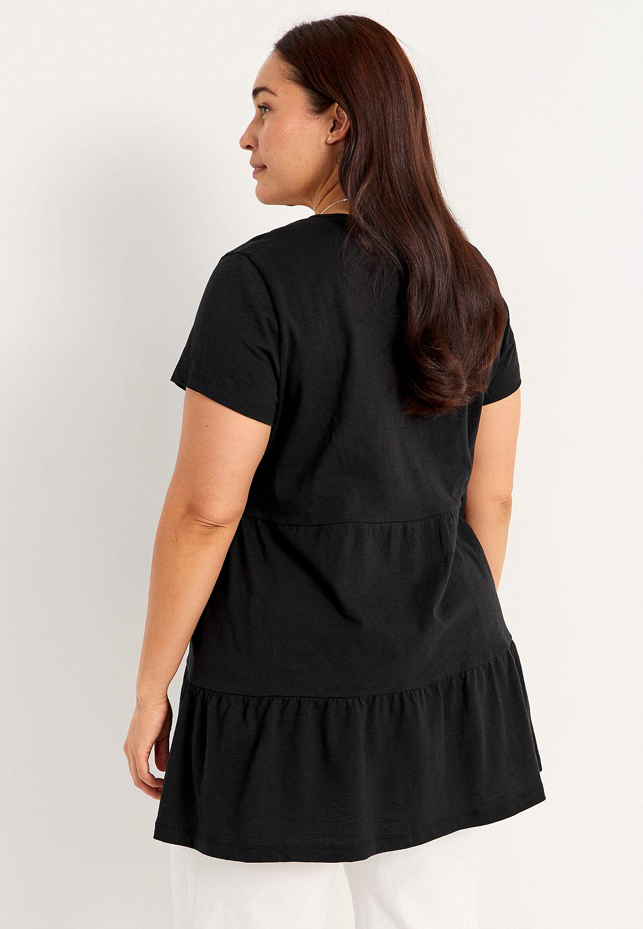 Jersey tuniek met ruche Viola