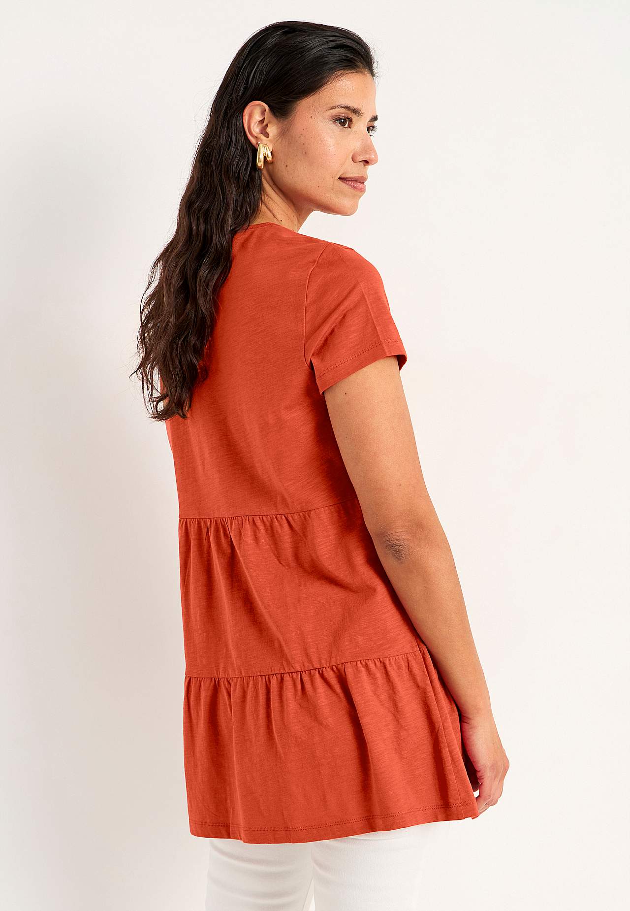 Jersey tuniek met ruche Viola