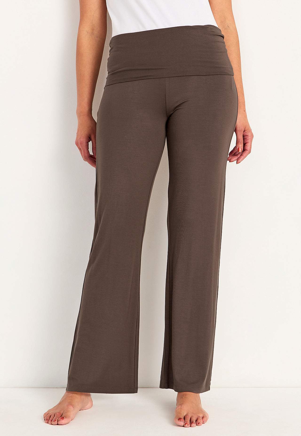 Super zachte jersey broek