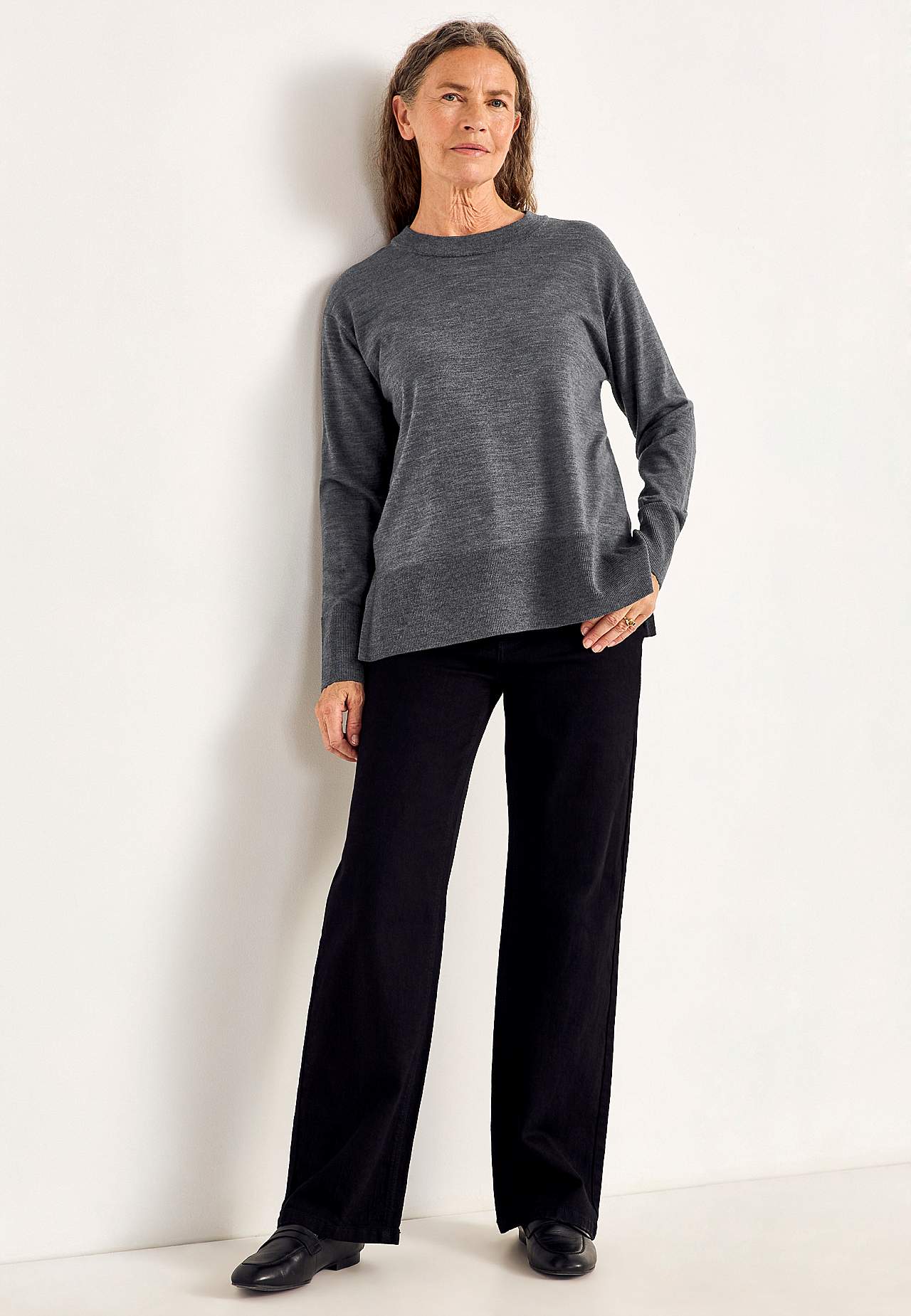Trui Premium van merino wol