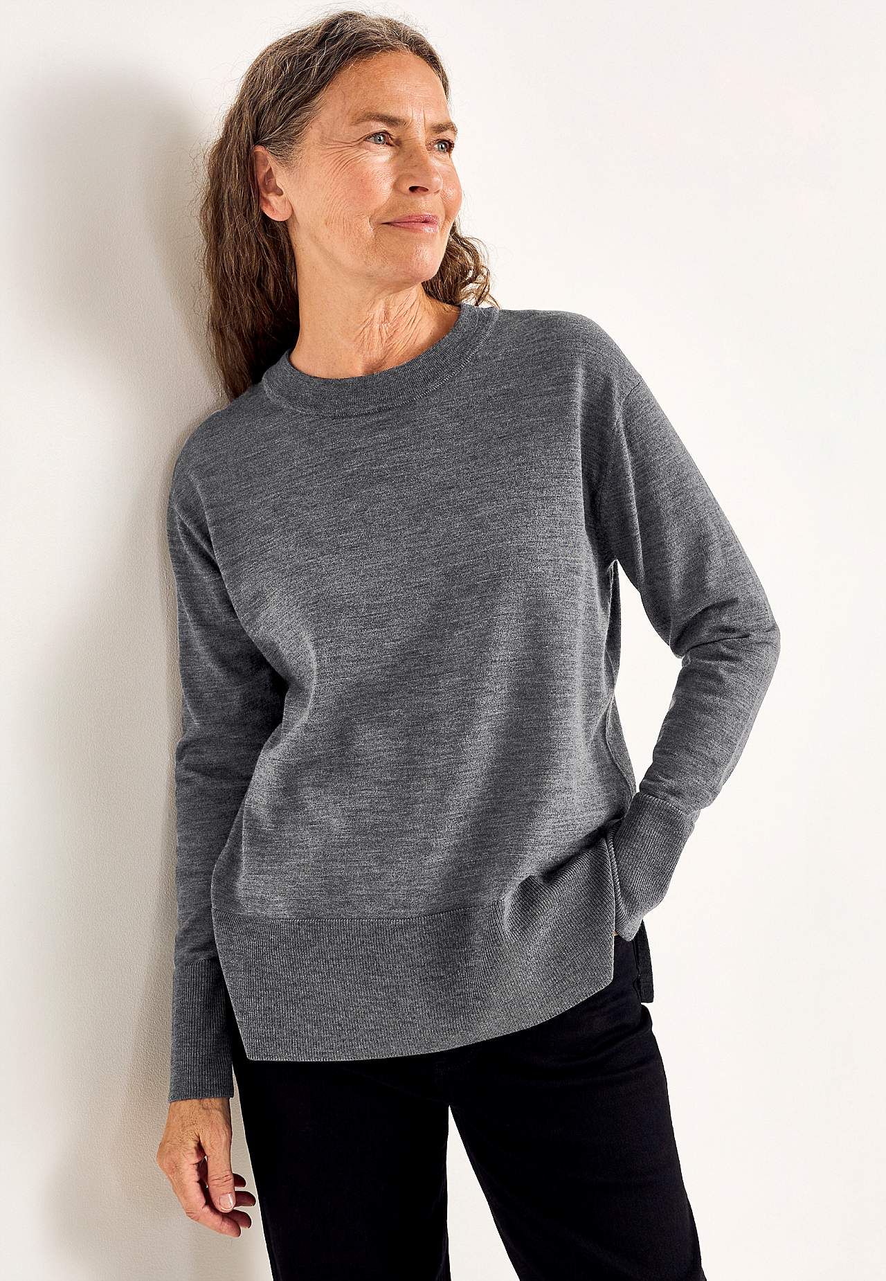 Trui Premium van merino wol