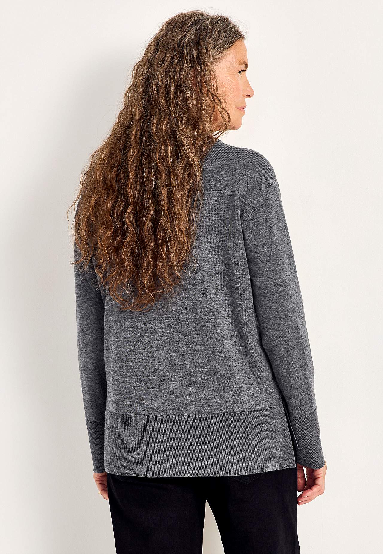 Trui Premium van merino wol