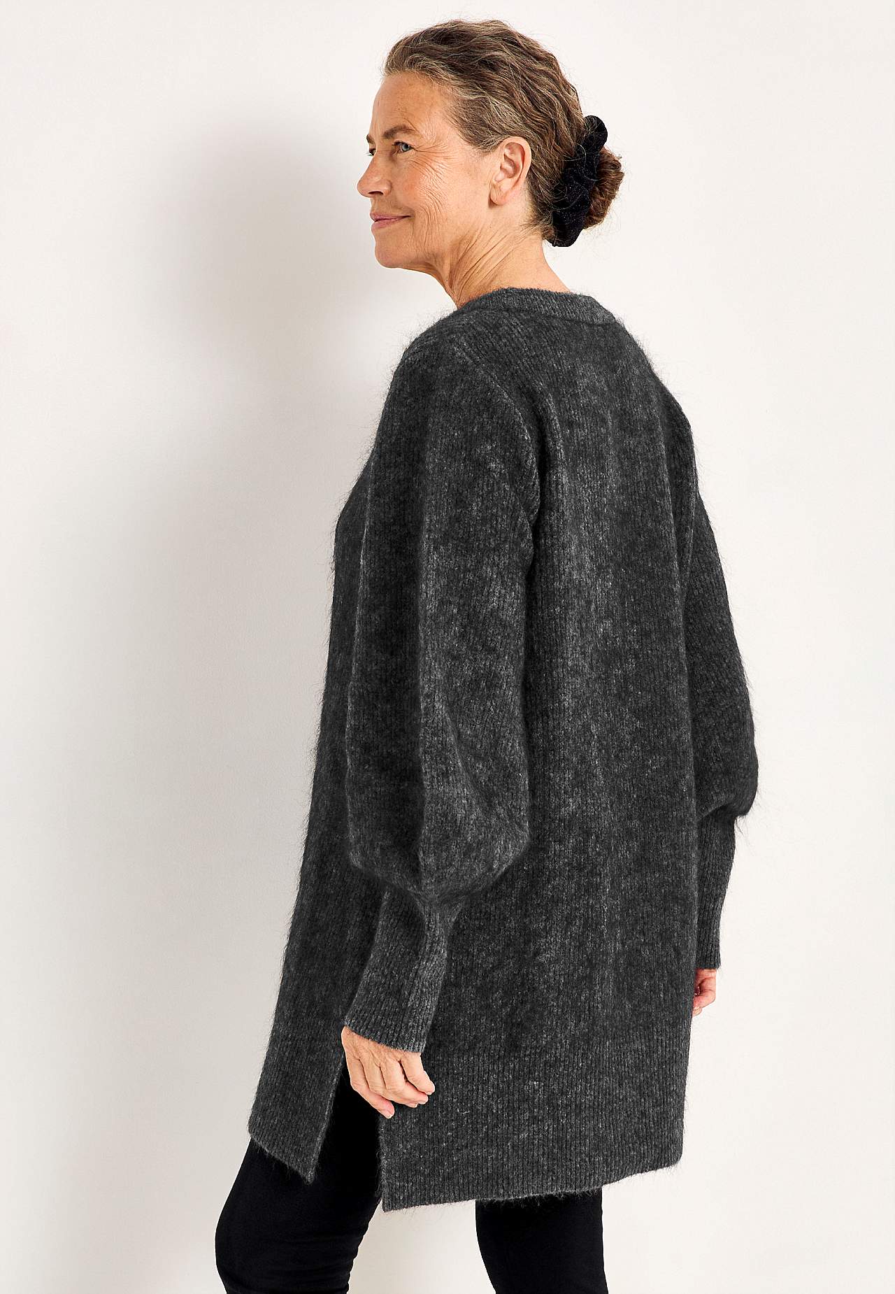 Tuniek Premium van mohair- en wolmix