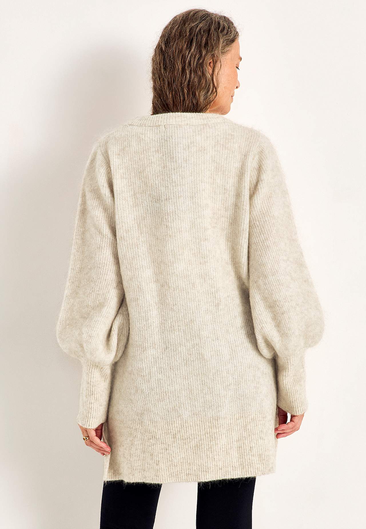 Tuniek Premium van mohair- en wolmix
