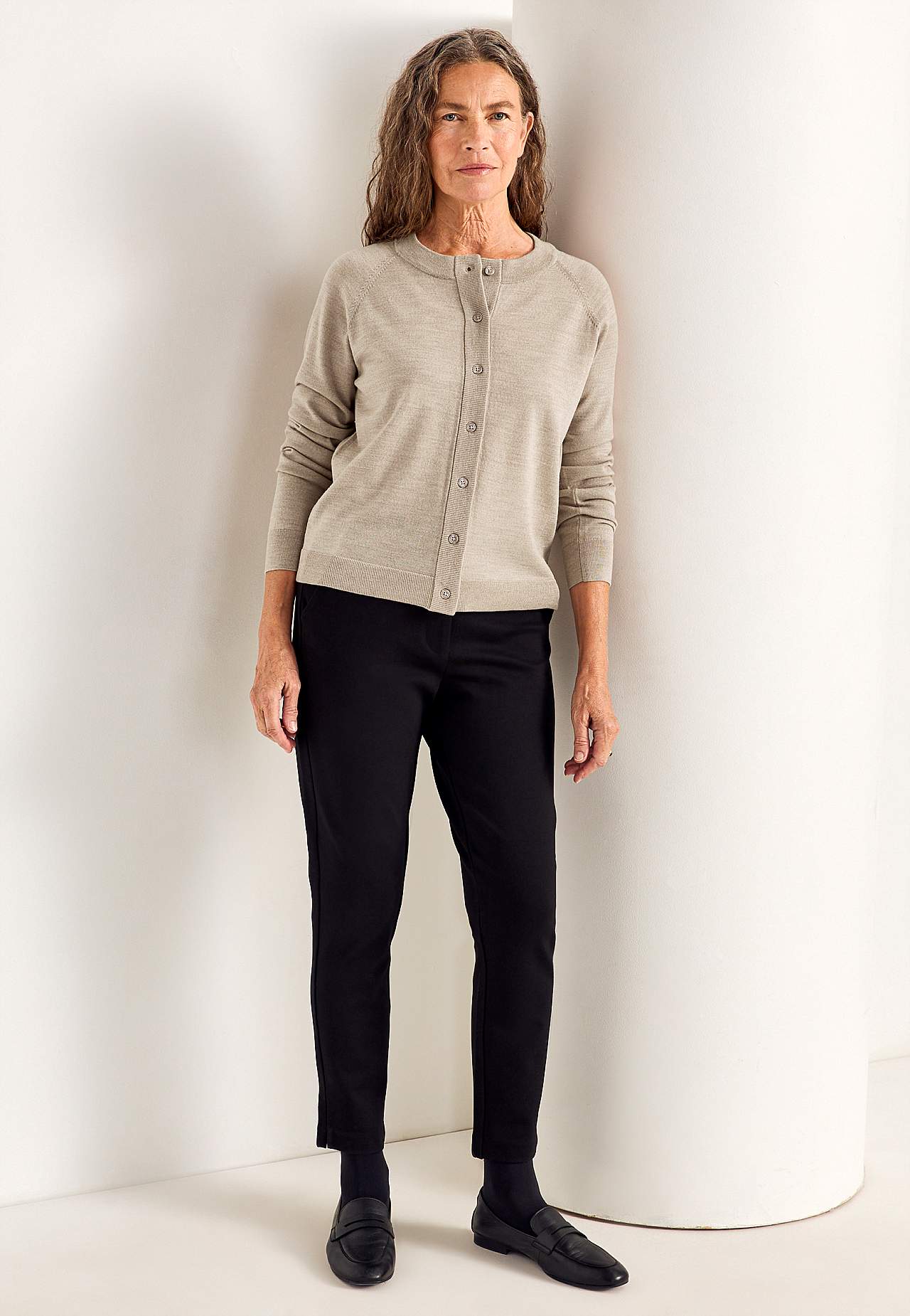 Cardigan Premium van merino wol