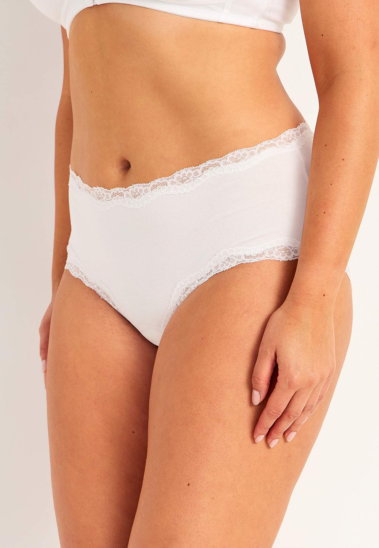 Hipster onderbroek met kant Ella Set van 4