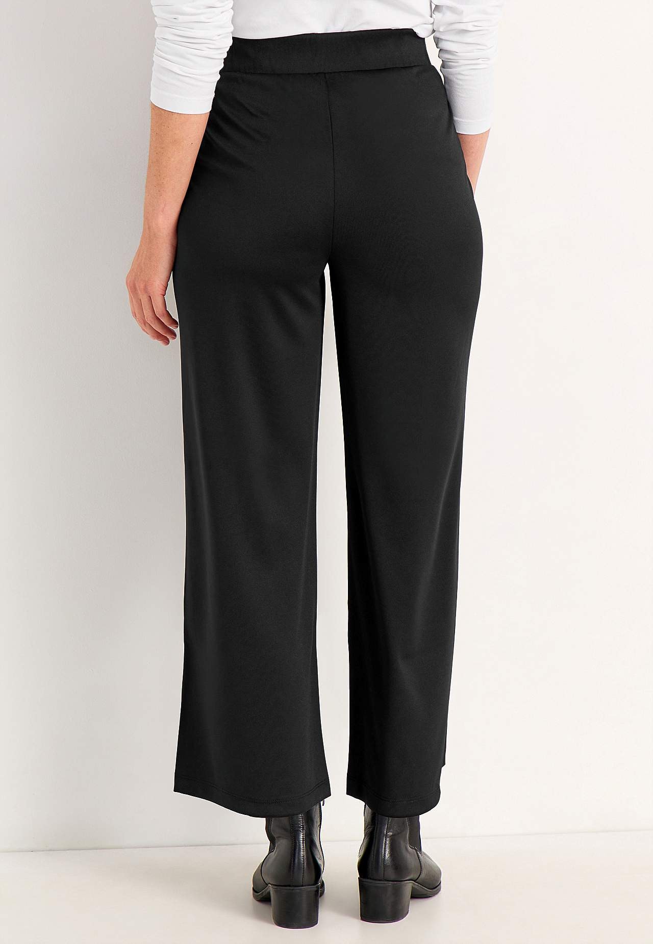Jersey broek met enkel lengte