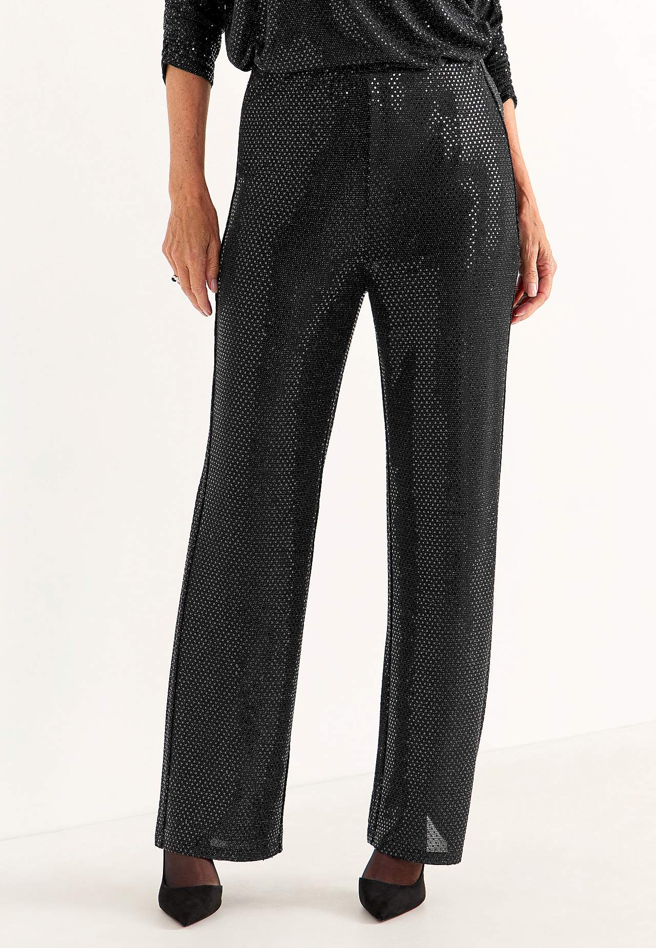 Feestbroek met pailetten