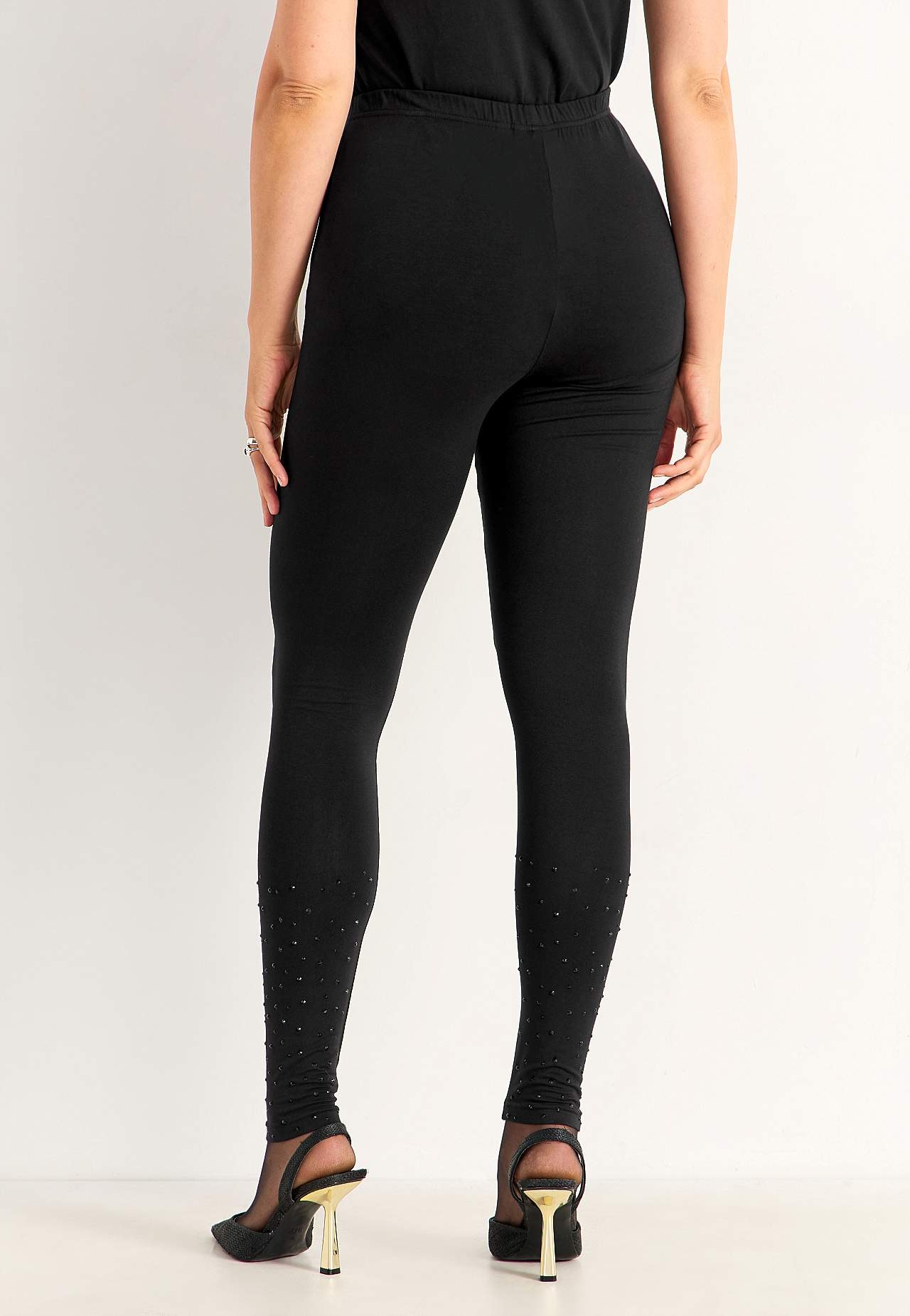 Legging met glitter details