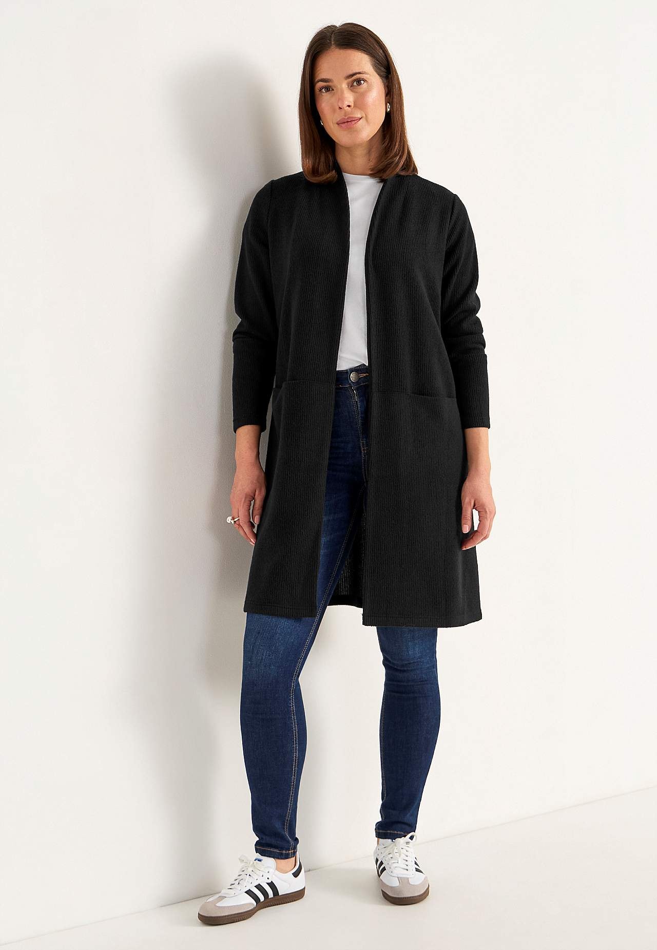 Super zachte cardigan met zakken
