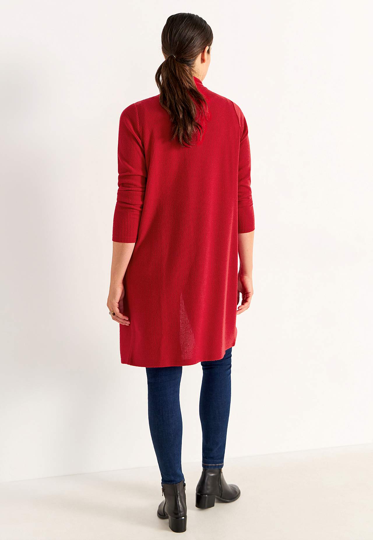 Super zachte cardigan met zakken