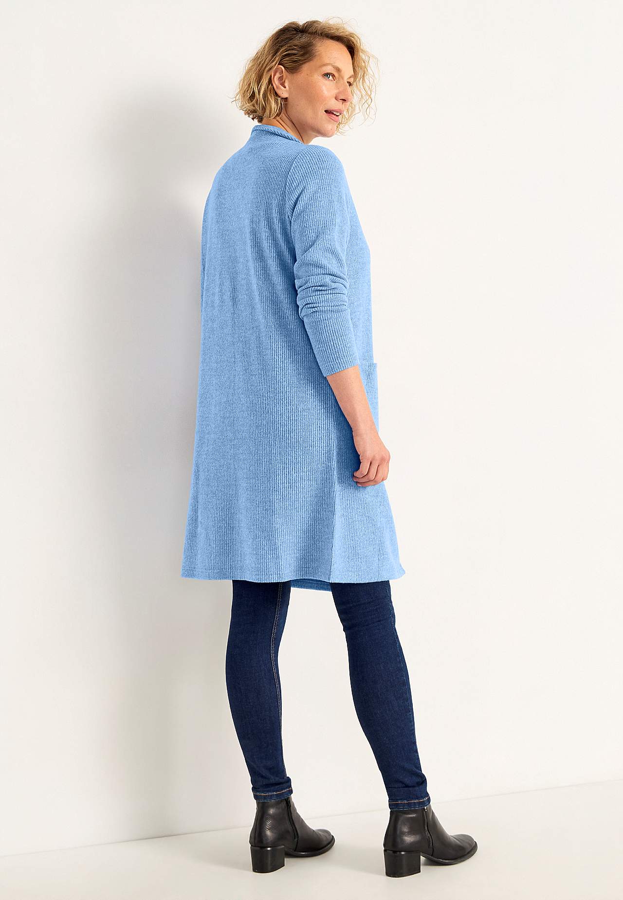 Super zachte cardigan met zakken