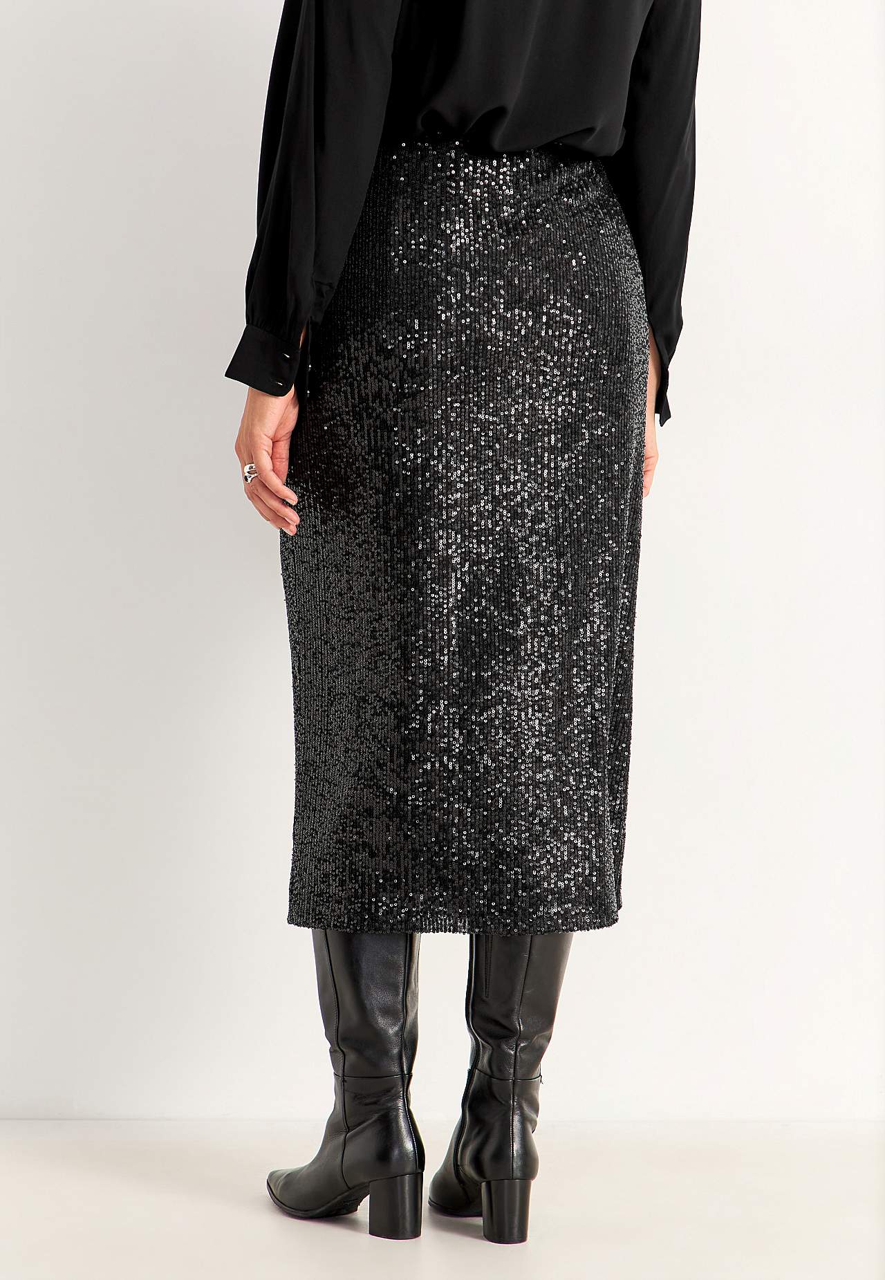Luxe rok met lovertjes