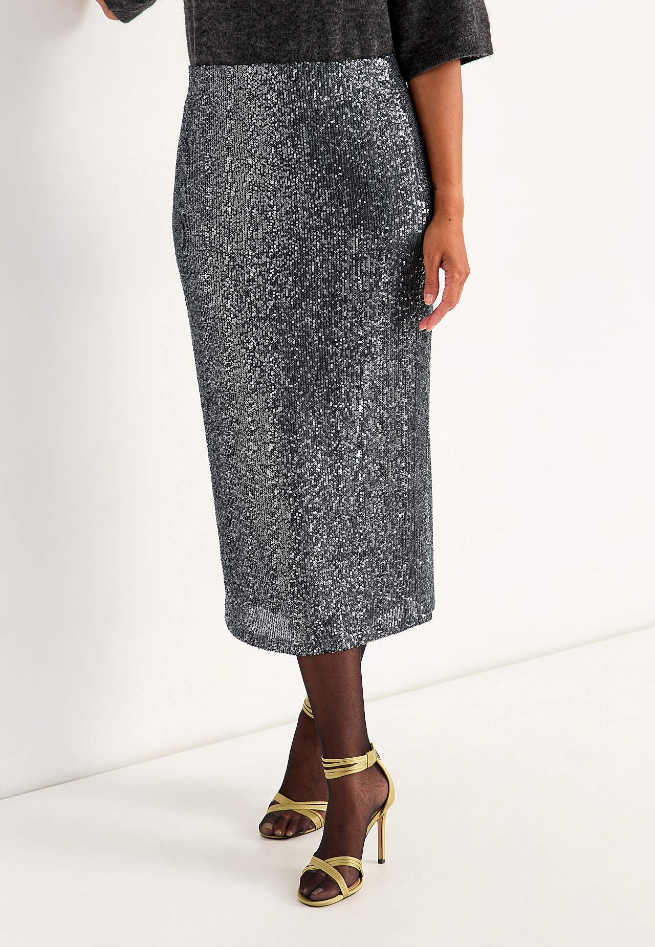 Luxe rok met lovertjes
