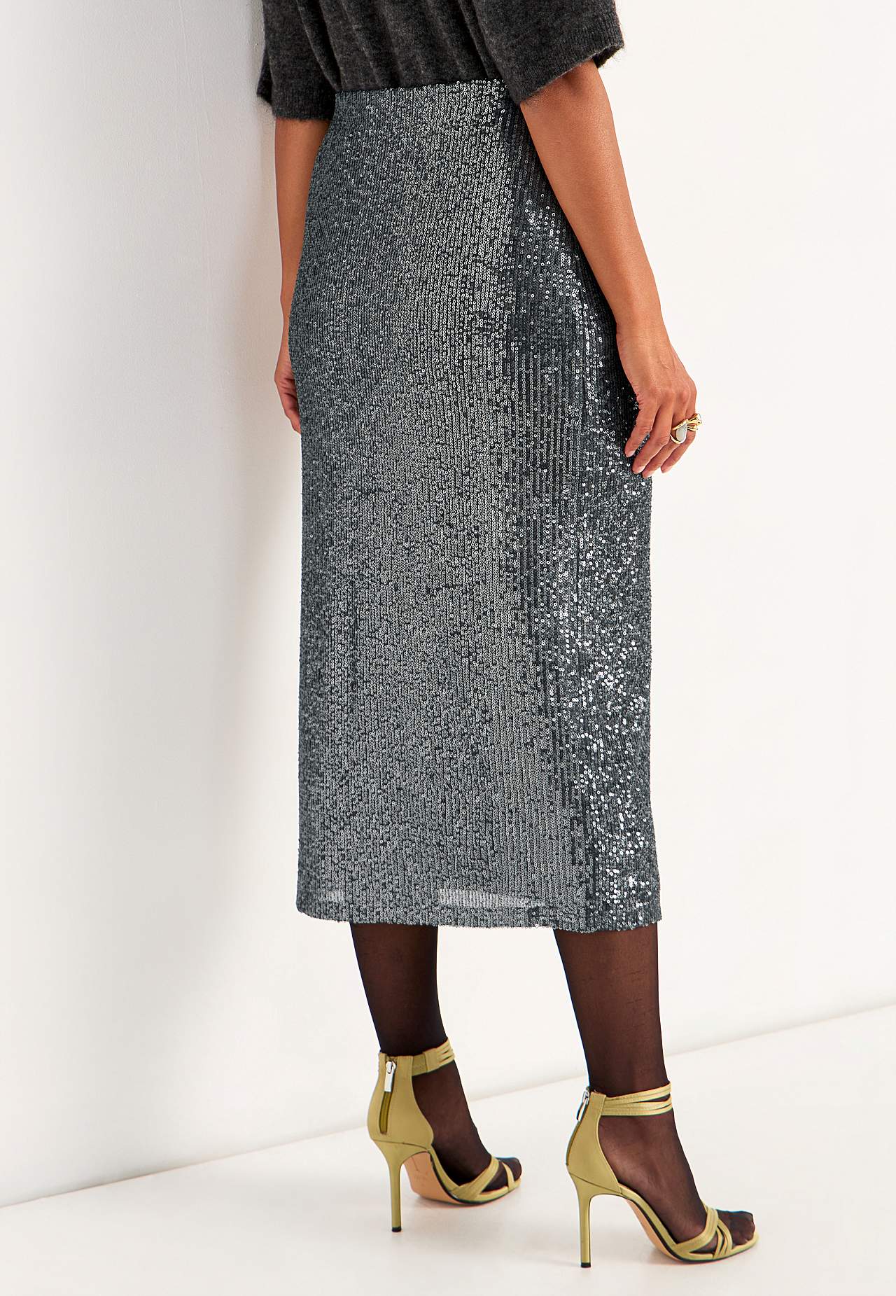Luxe rok met lovertjes