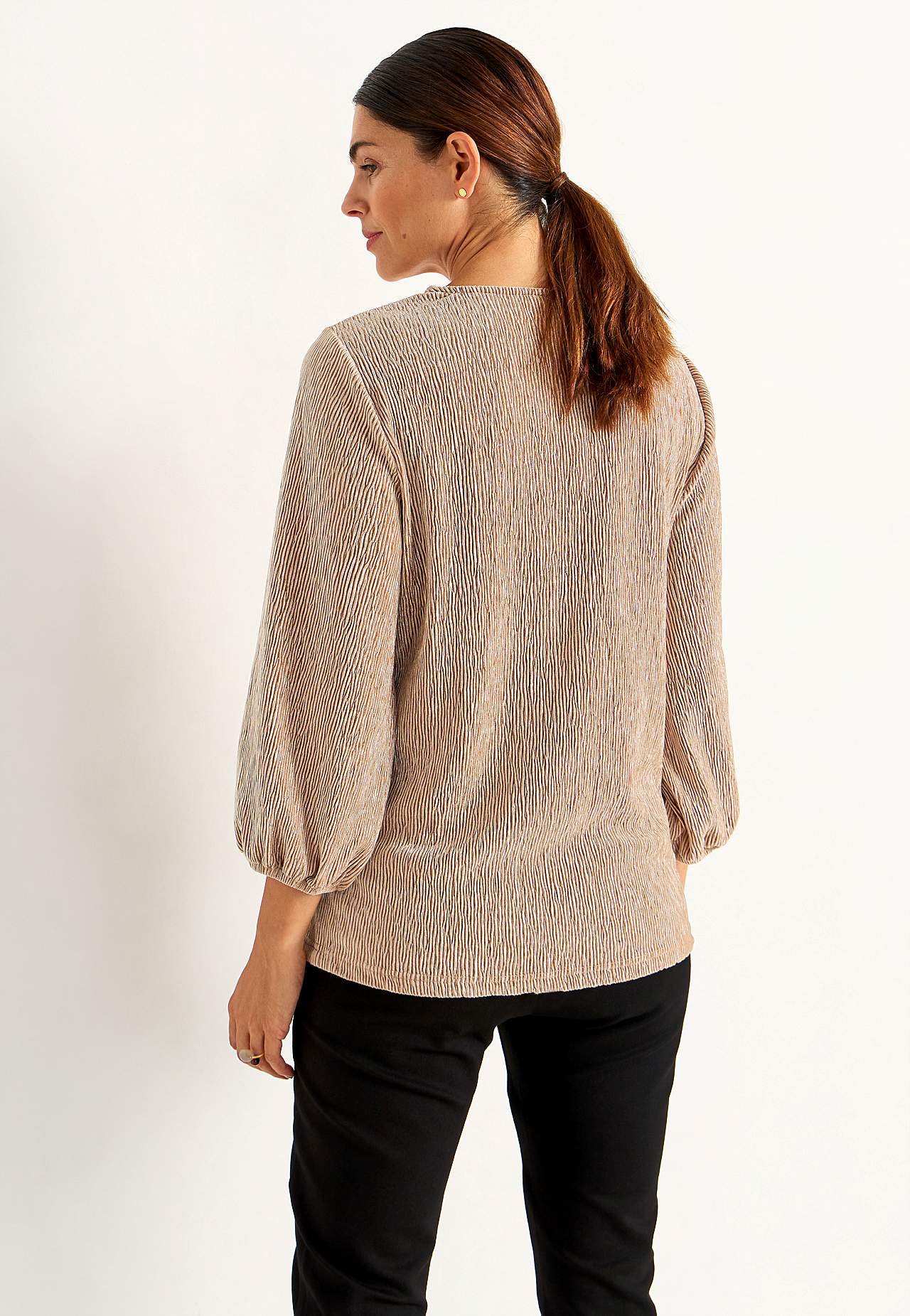 Feesttopje van velvet