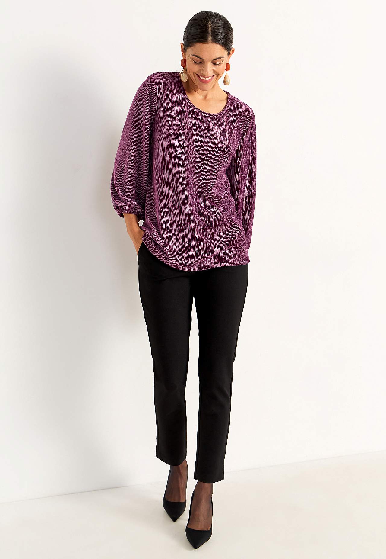 Feesttopje van velvet