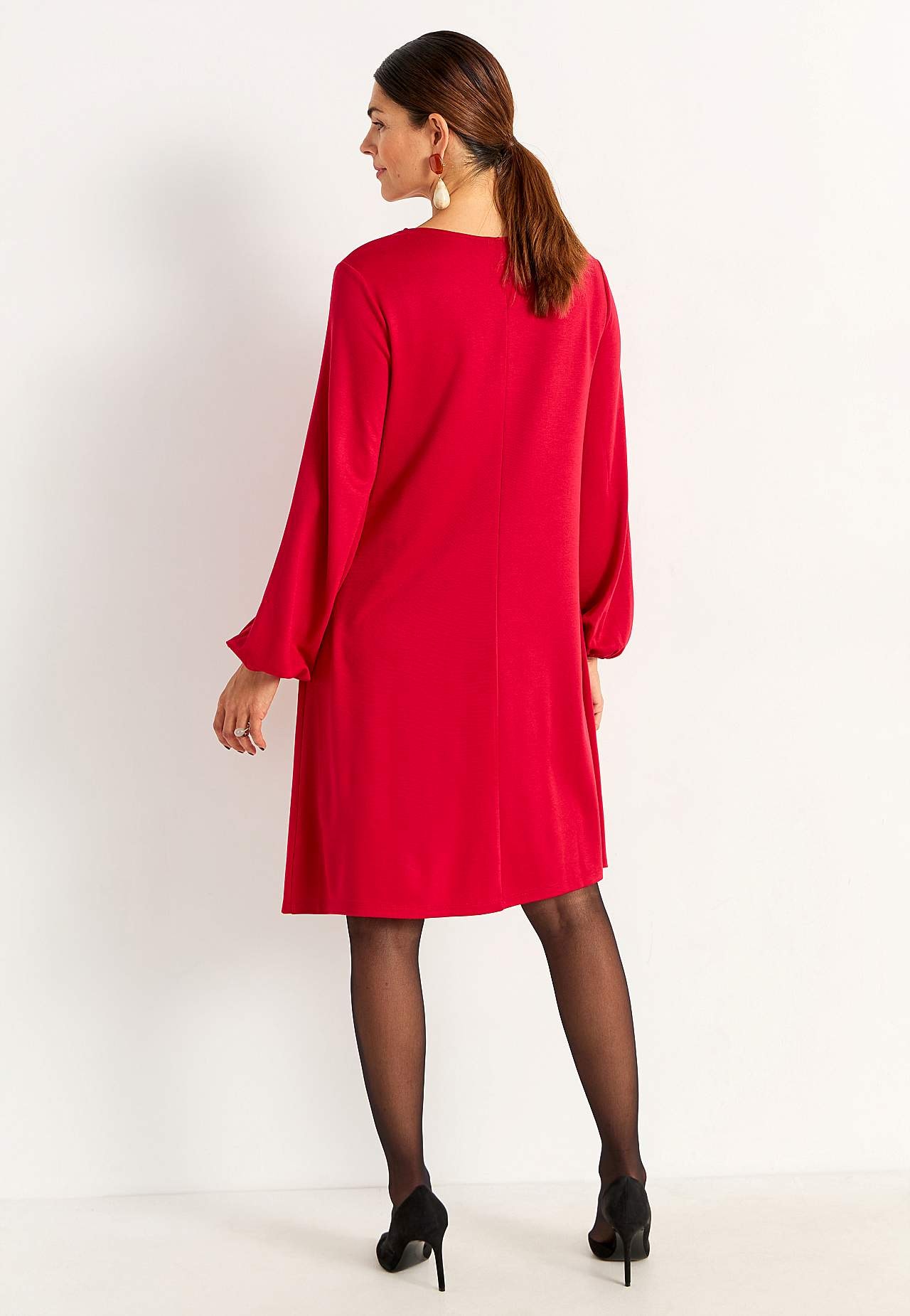 Jerseyjurk met inrimpeling