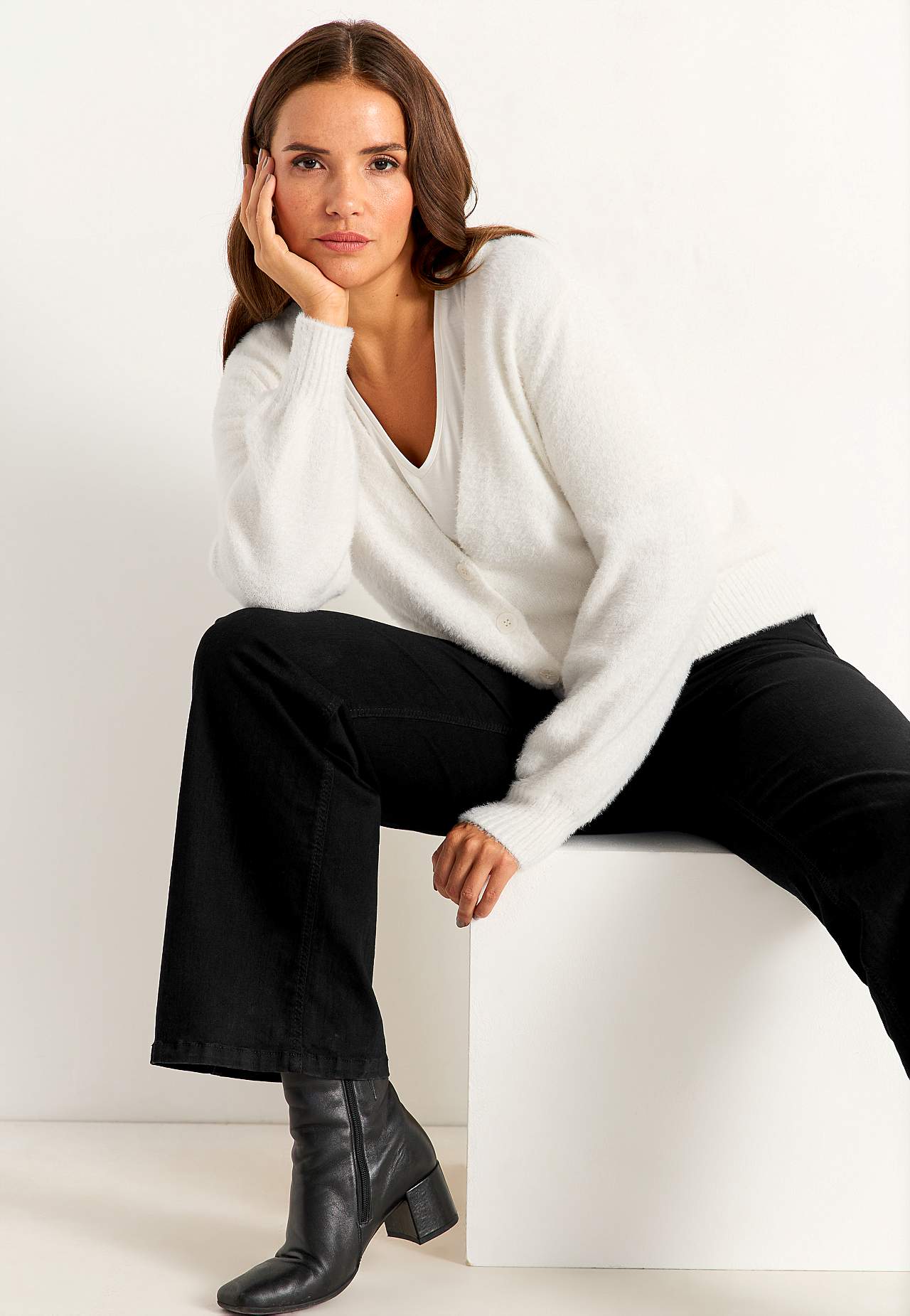Gebreide cardigan