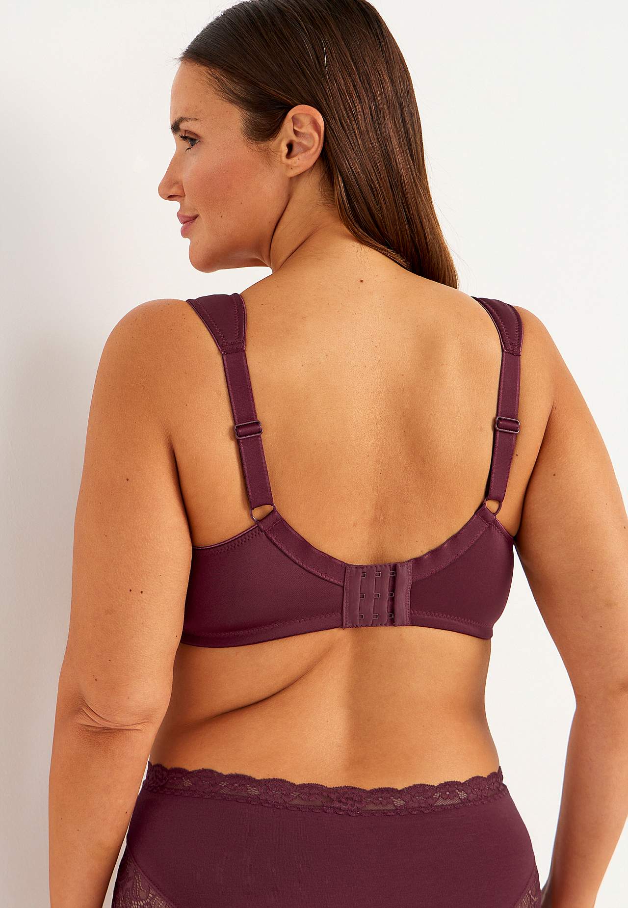 Beugel-bh met kant