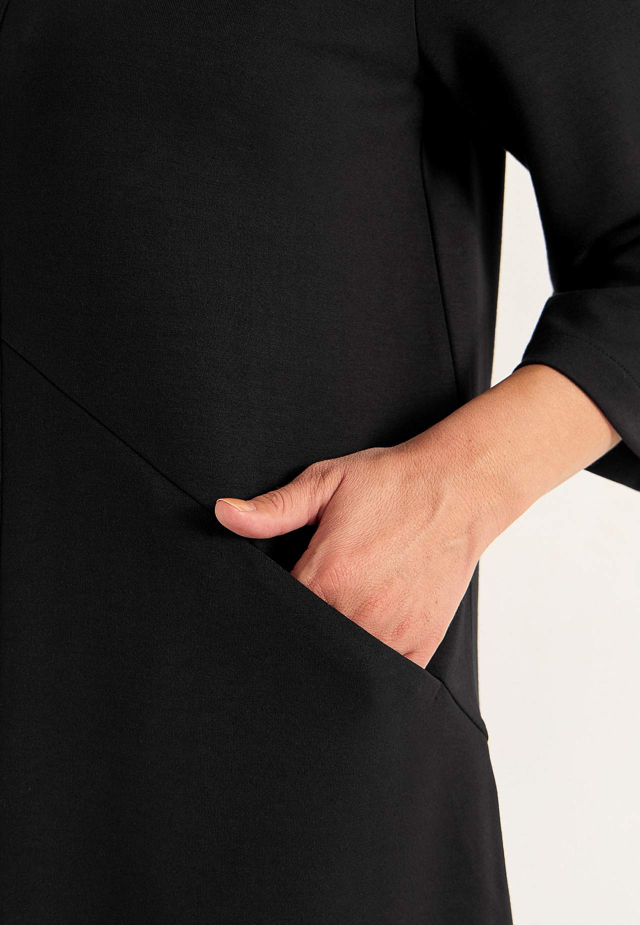 Super zachte jersey tuniek met zakken