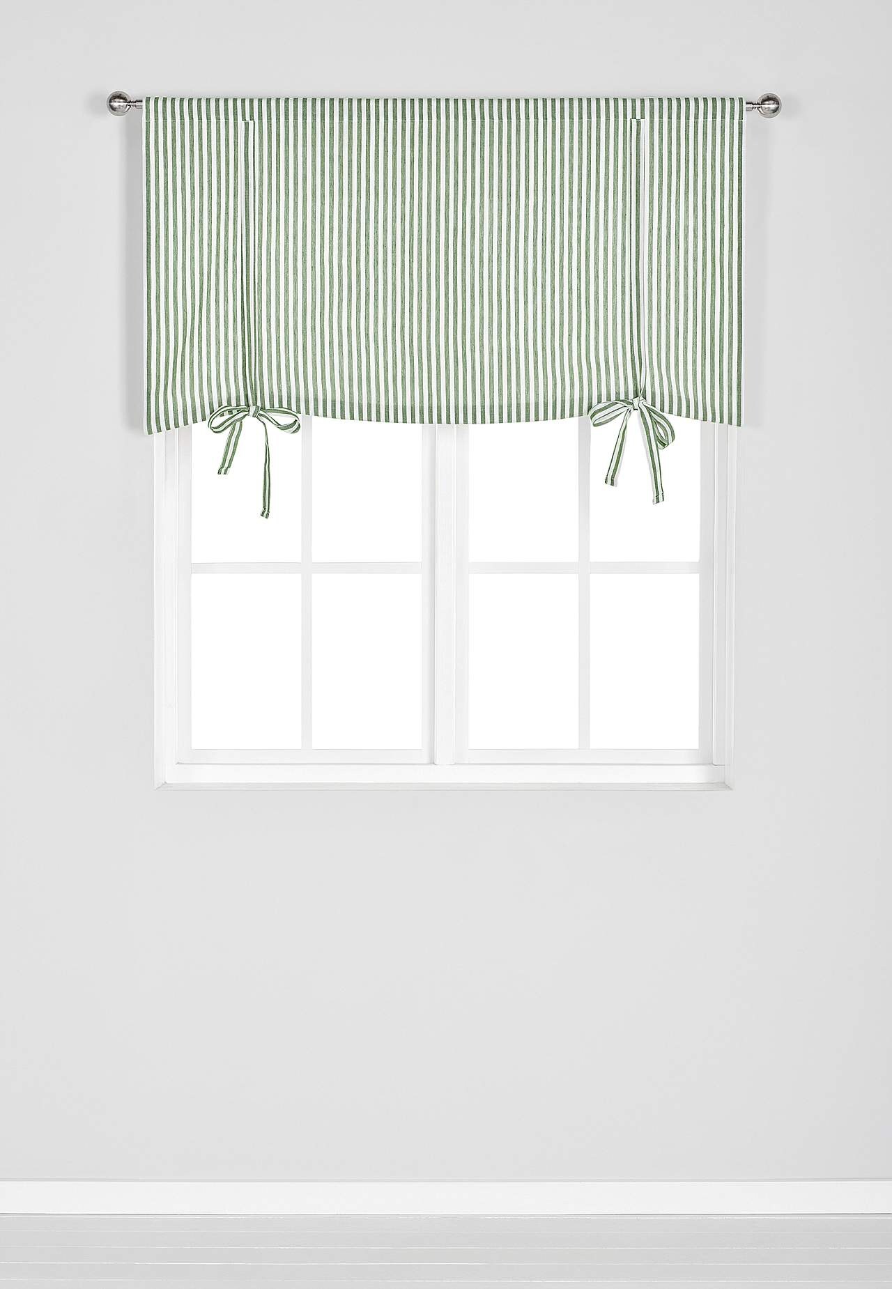 Gevlochten en gestreept vouwgordijn