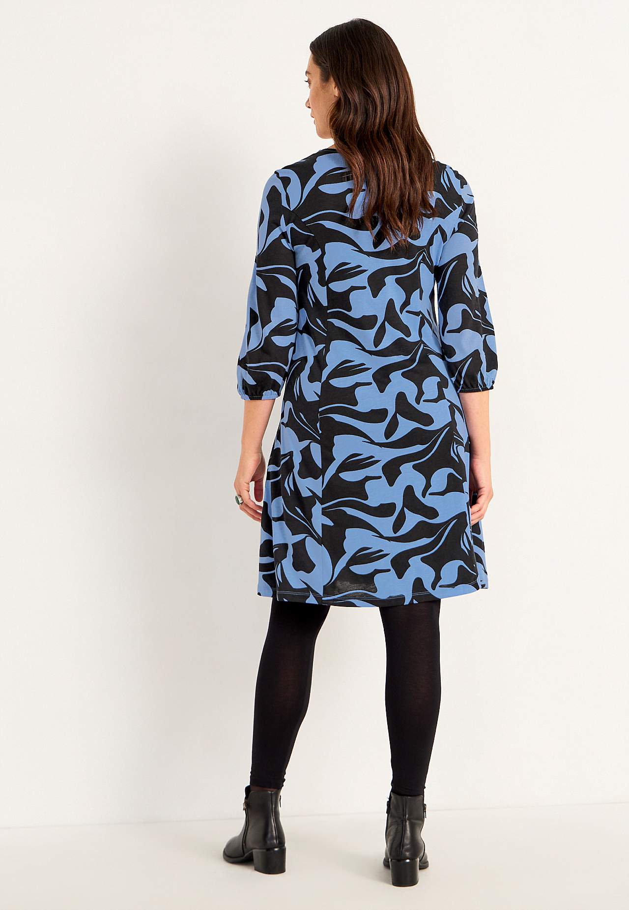Jerseyjurk met prinsessensnit