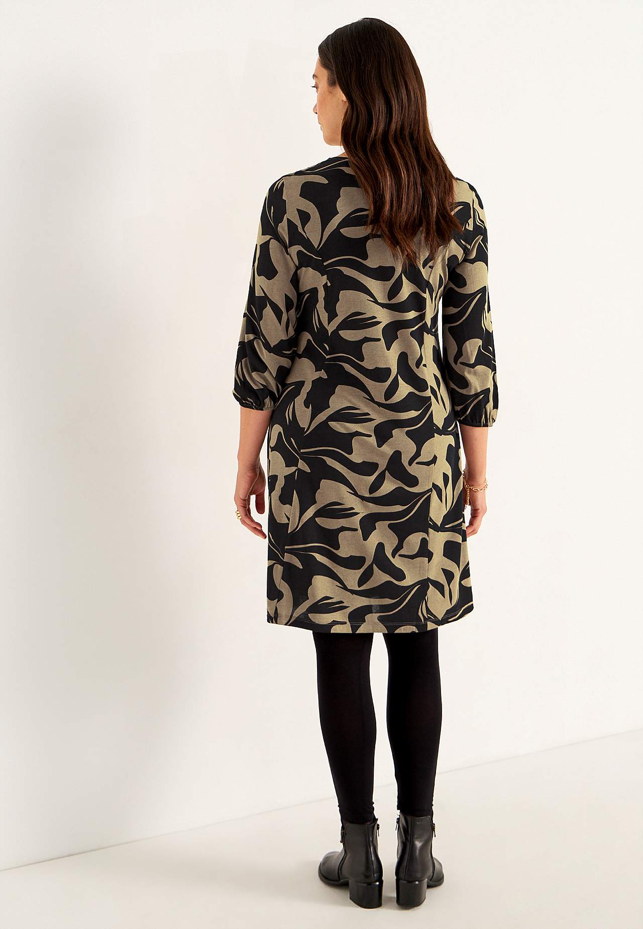 Jerseyjurk met prinsessensnit