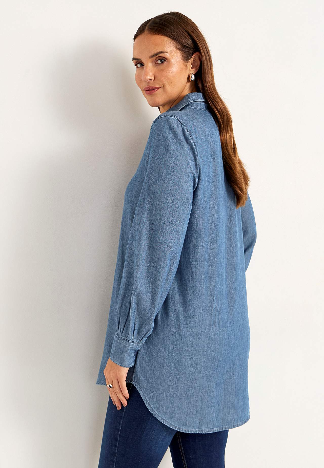 Tuniek van denim