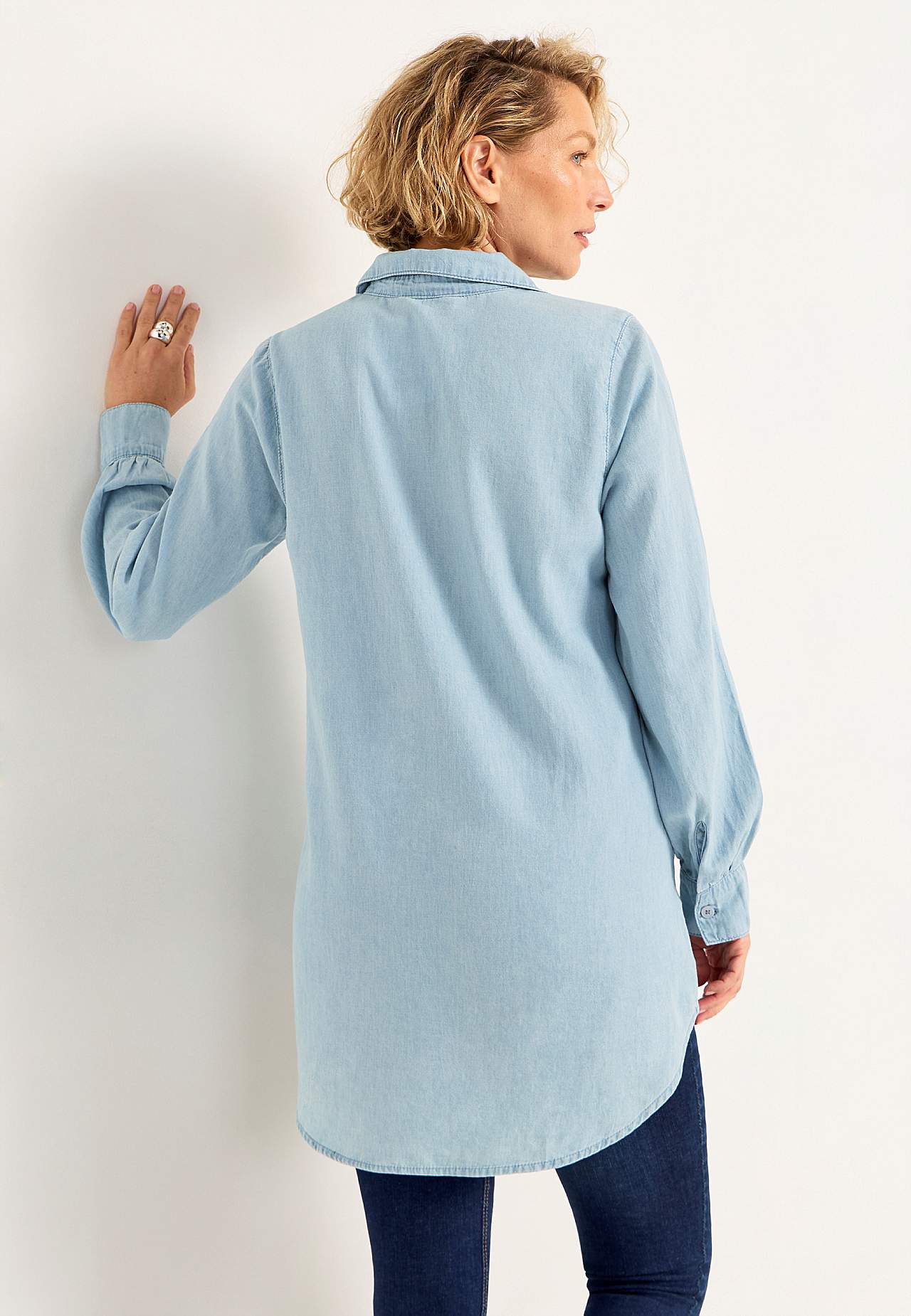 Tuniek van denim