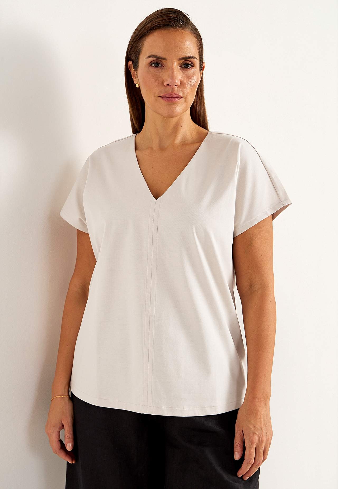 Elastisch Premium jersey-topje