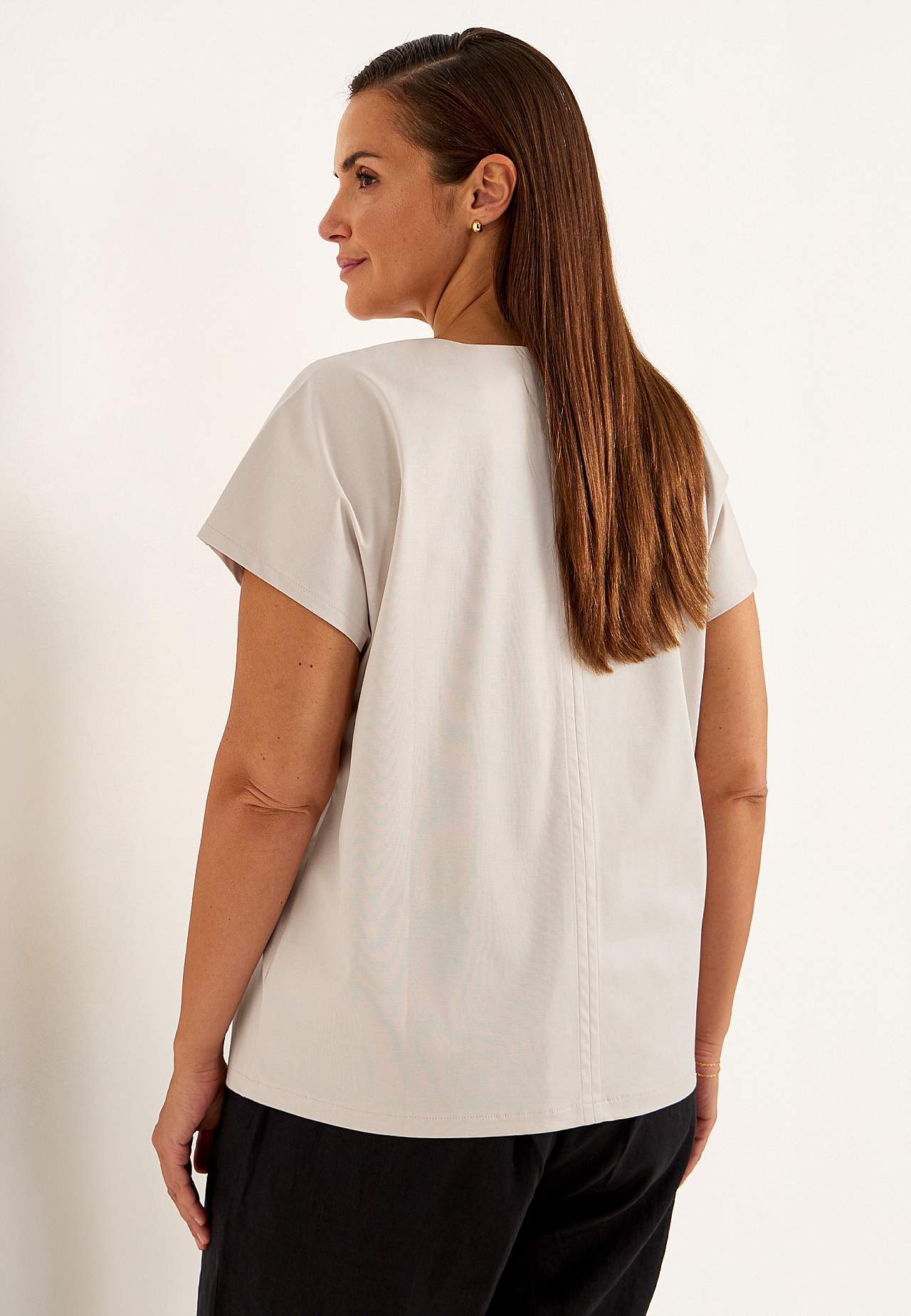 Elastisch Premium jersey-topje