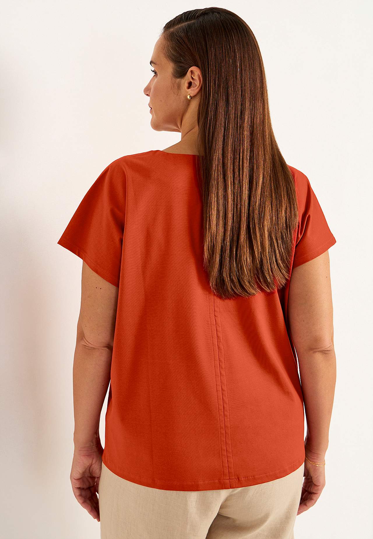 Elastisch Premium jersey-topje