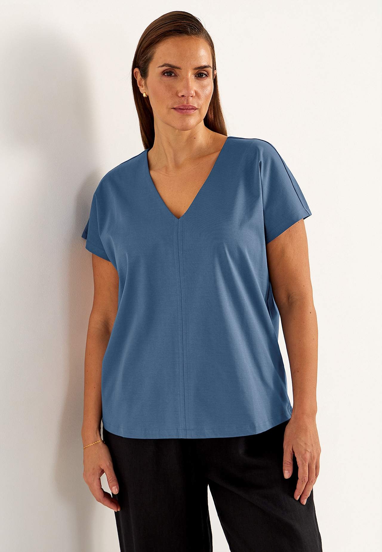 Elastisch Premium jersey-topje