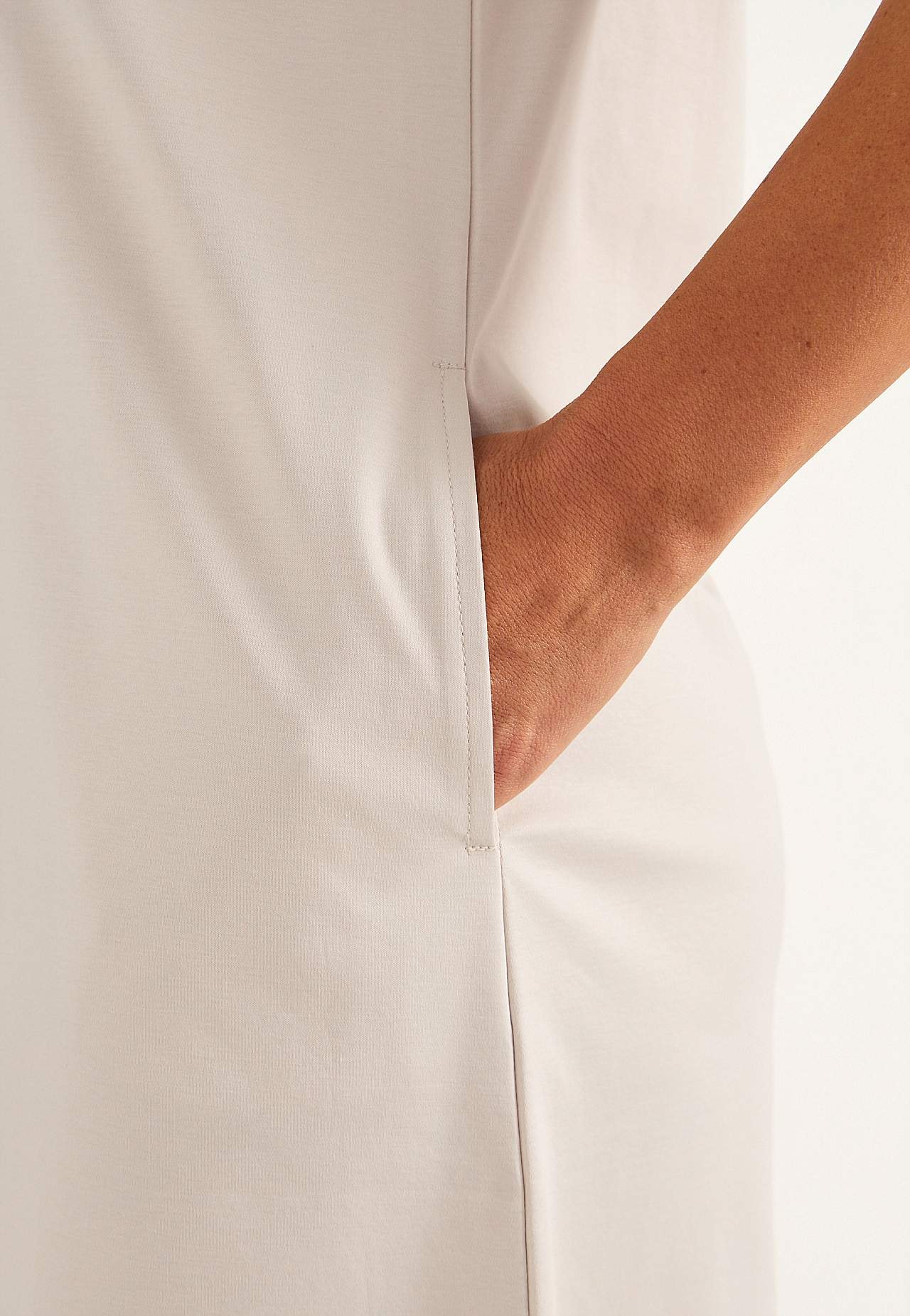 Elastische Premium jerseyjurk