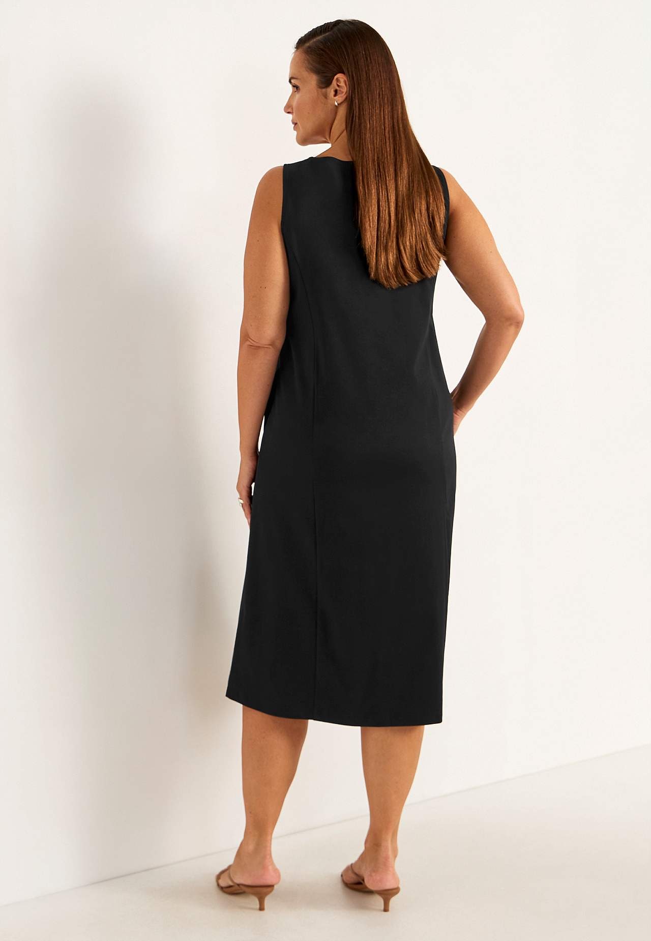 Mouwloze Premium jerseyjurk