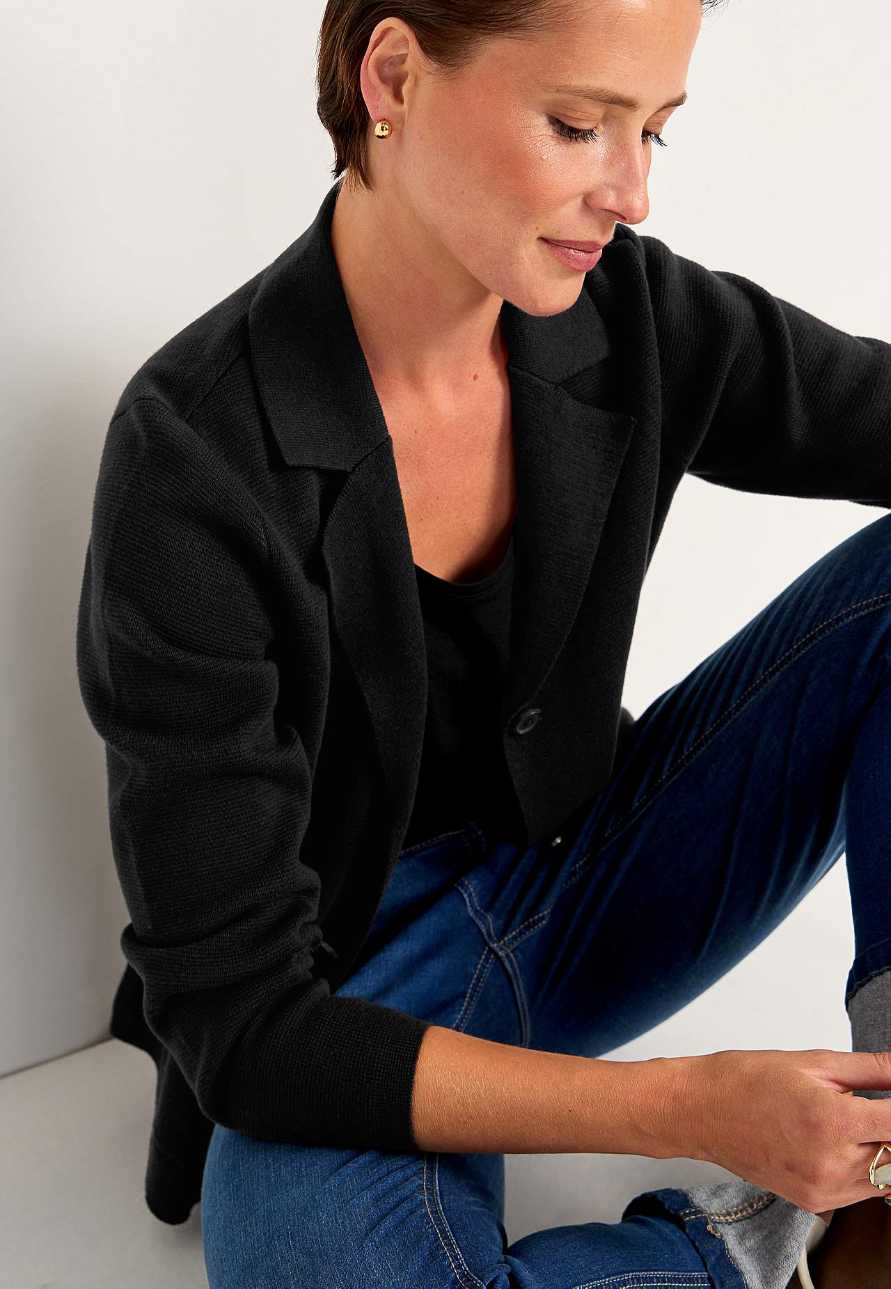 Cardigan met knoppen