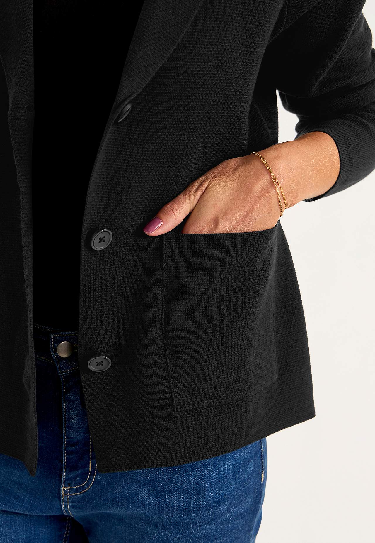 Cardigan met knoppen