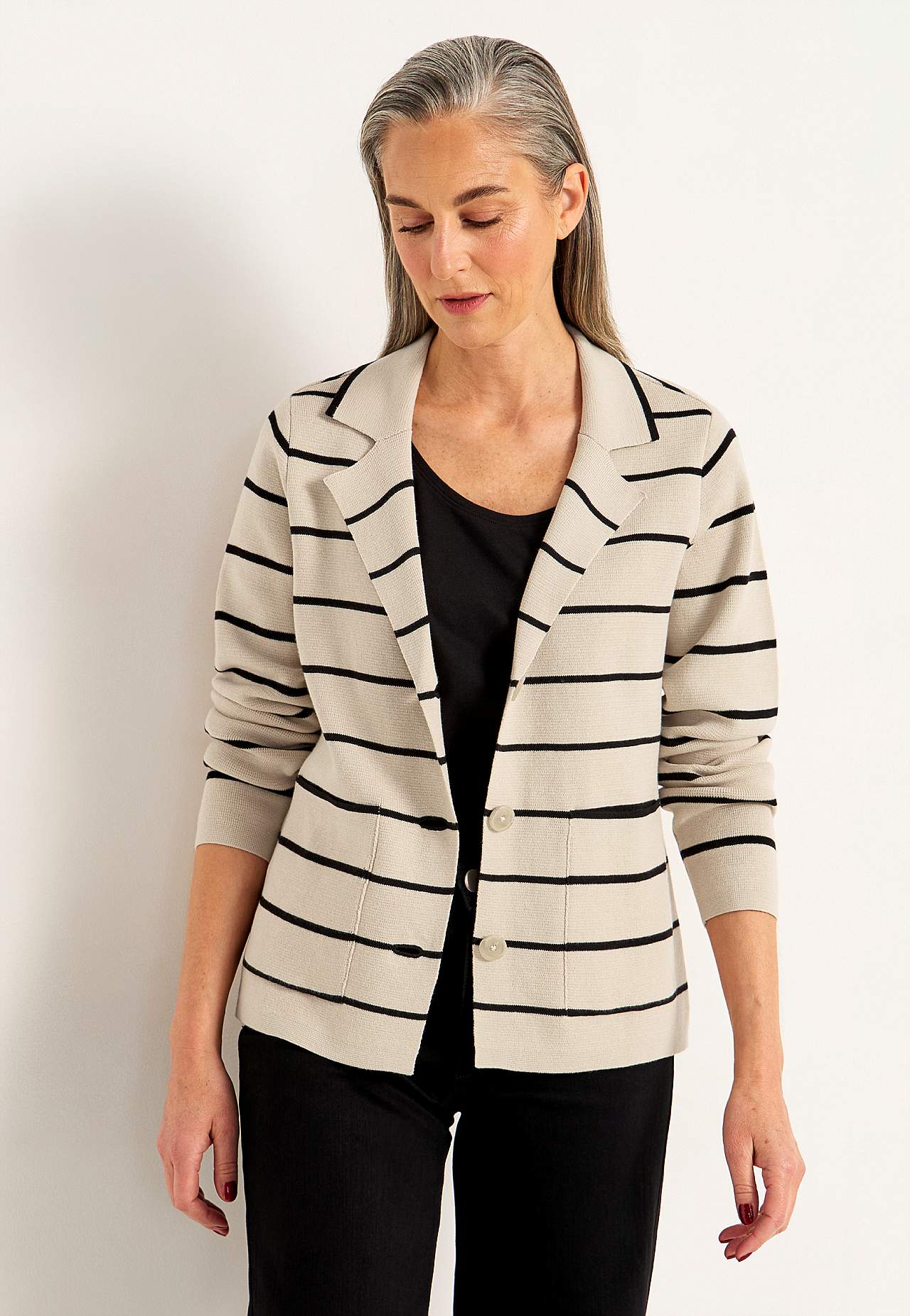 Cardigan met knoppen