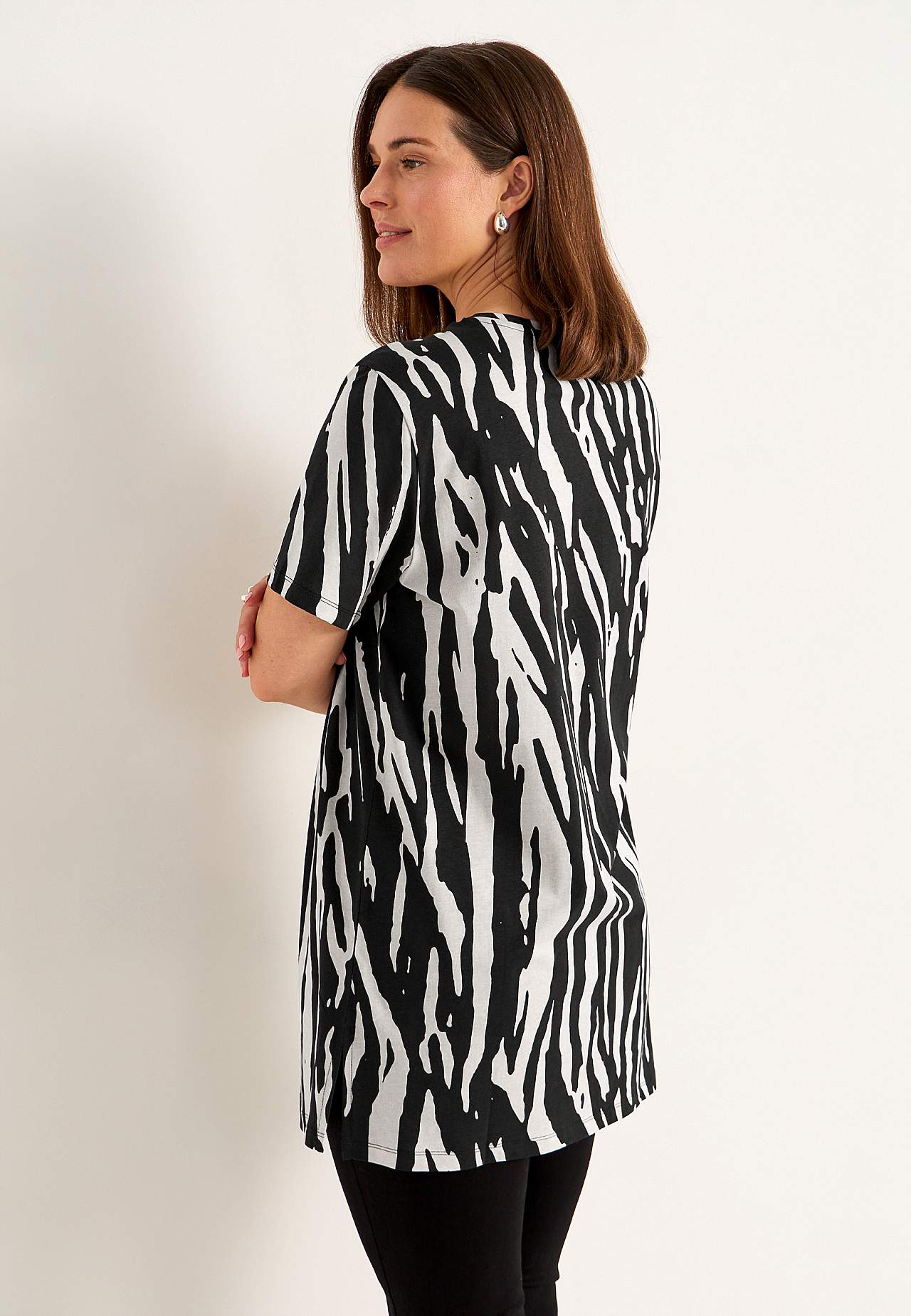 Jersey tuniek van organisch katoen Set van 2