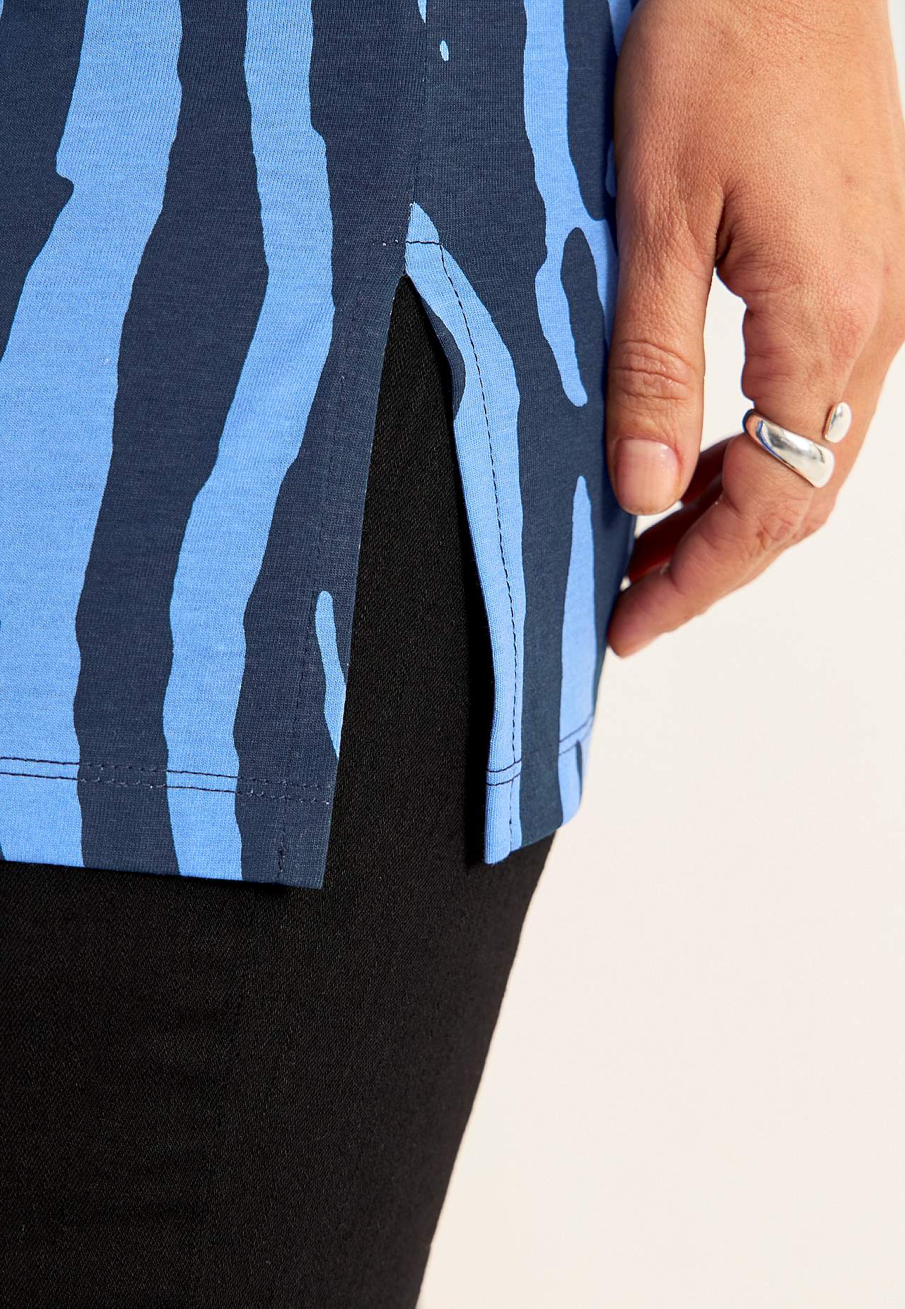 Jersey tuniek van organisch katoen Set van 2