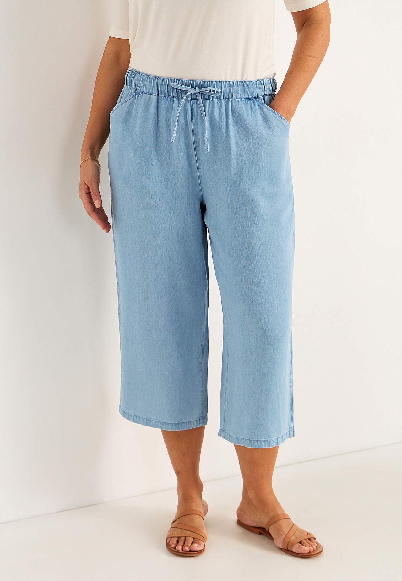 Ultra-zachte Premium culotte broek