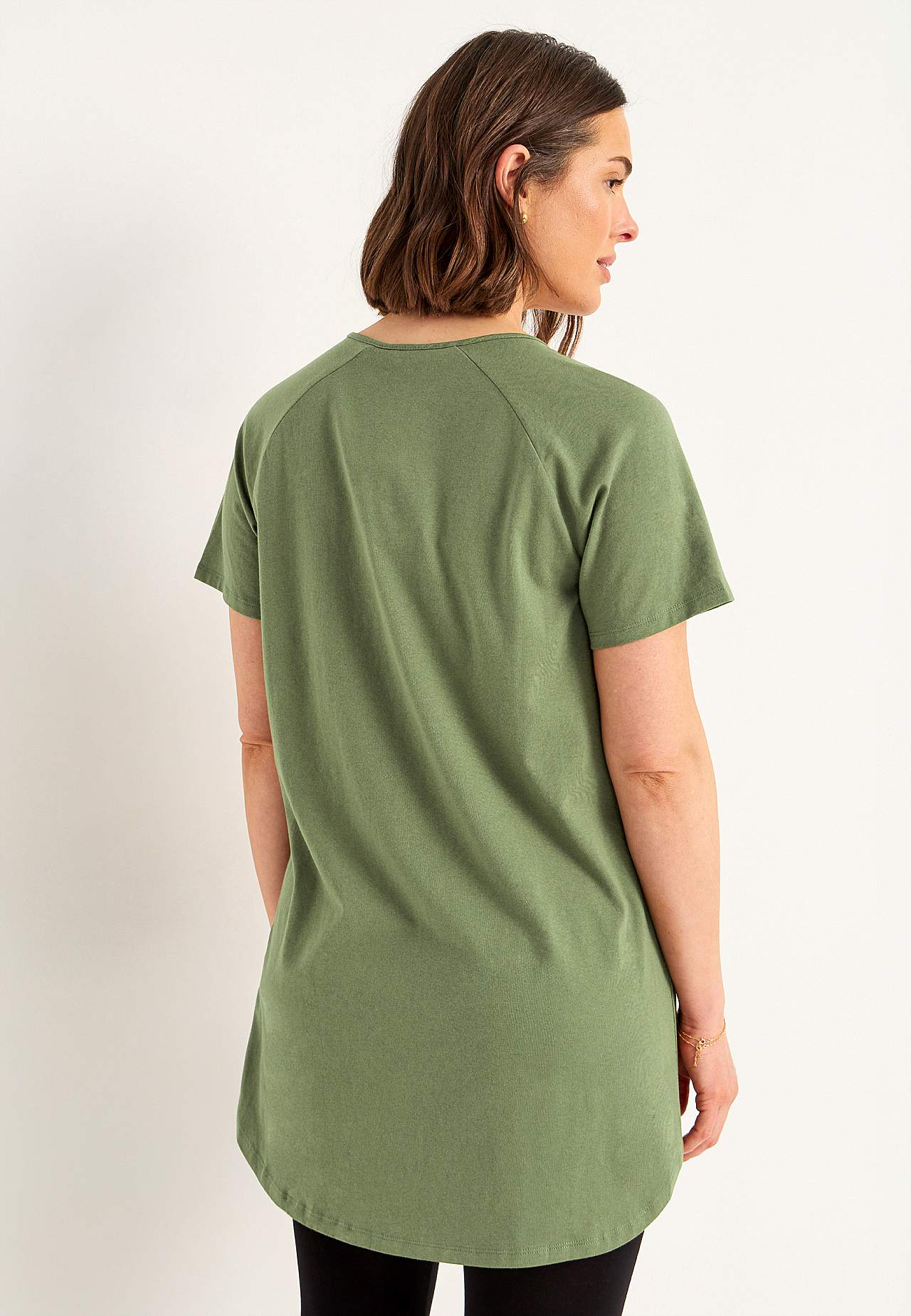 Jersey tuniek van organisch katoen Set van 2