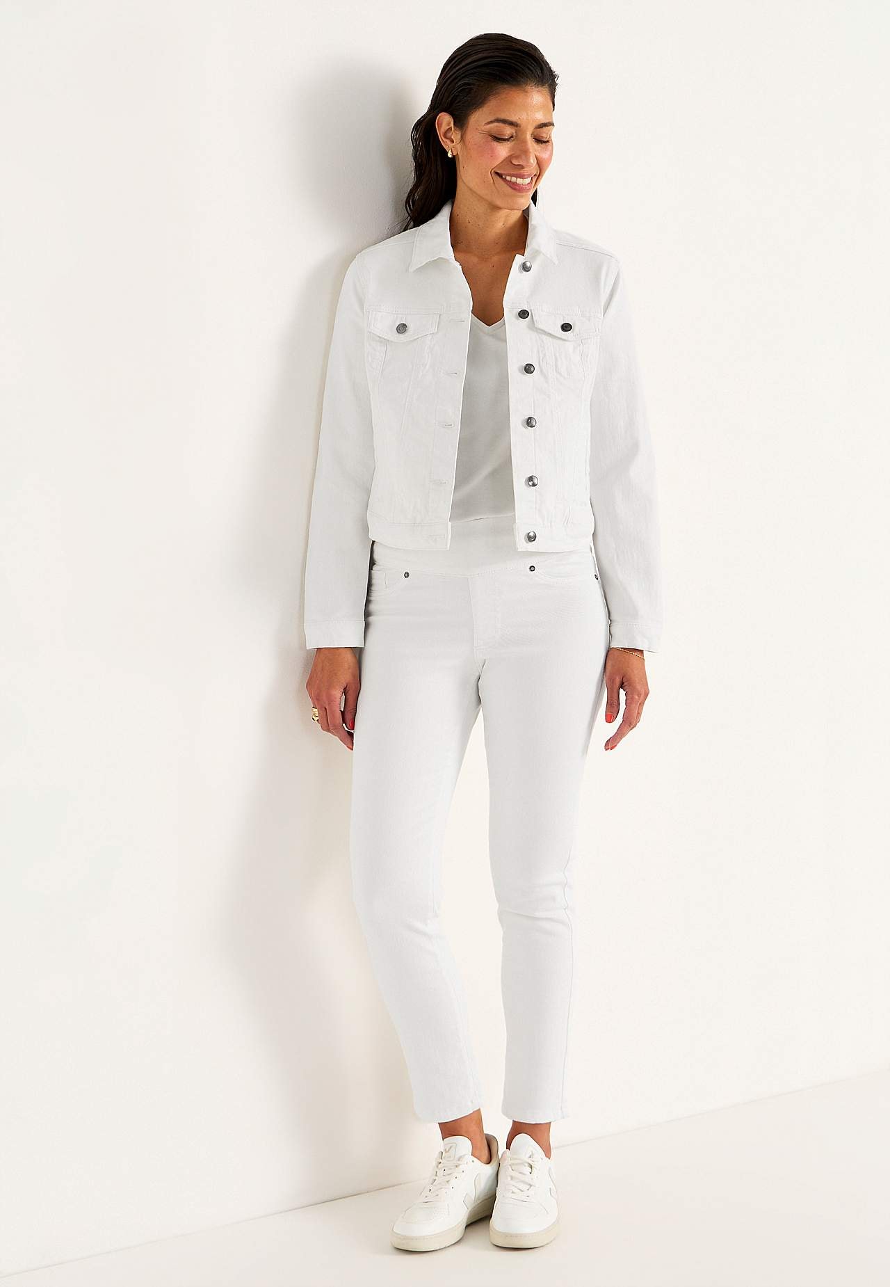 Super comfortabele enkeljeans van denim