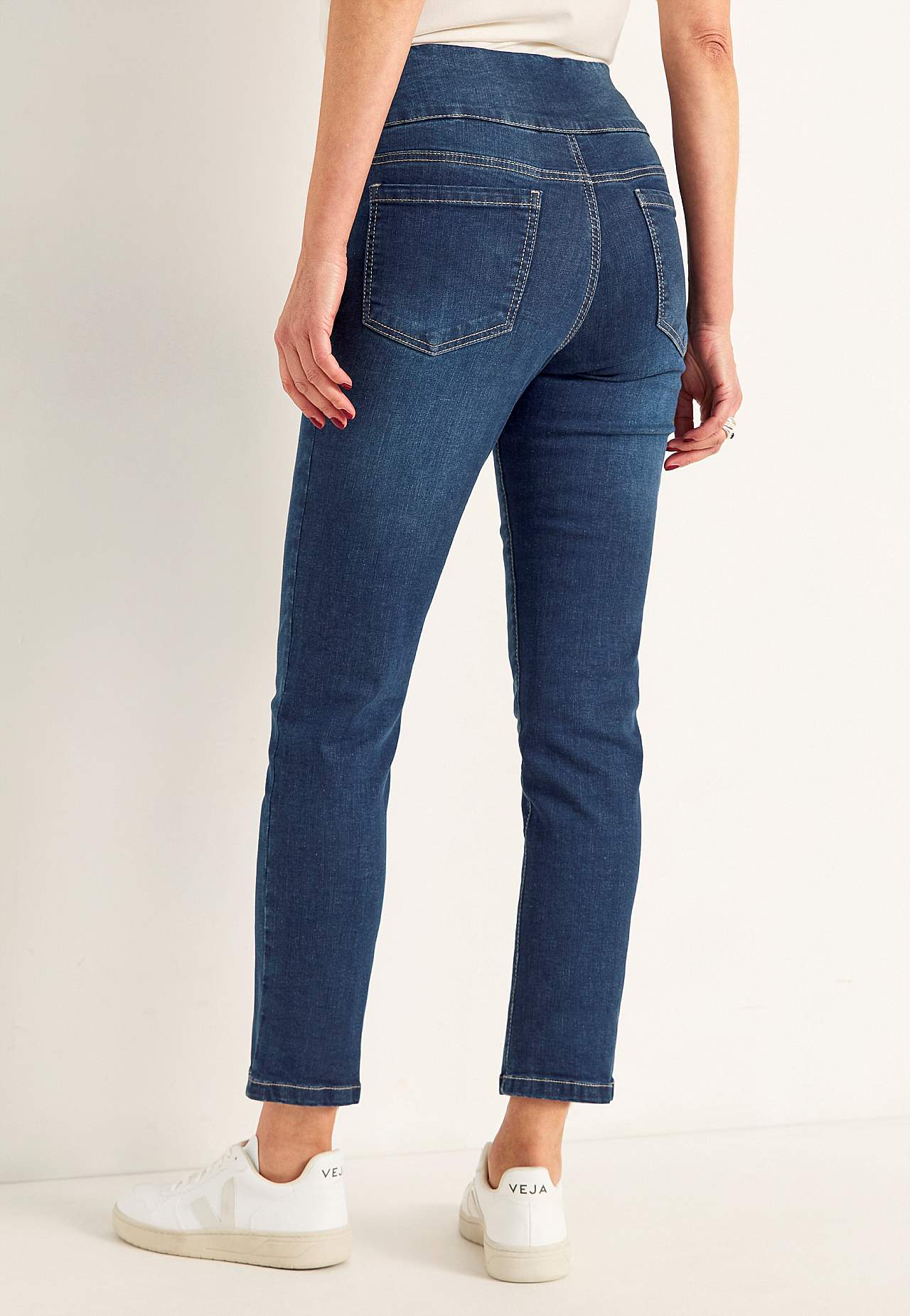 Super comfortabele enkeljeans van denim