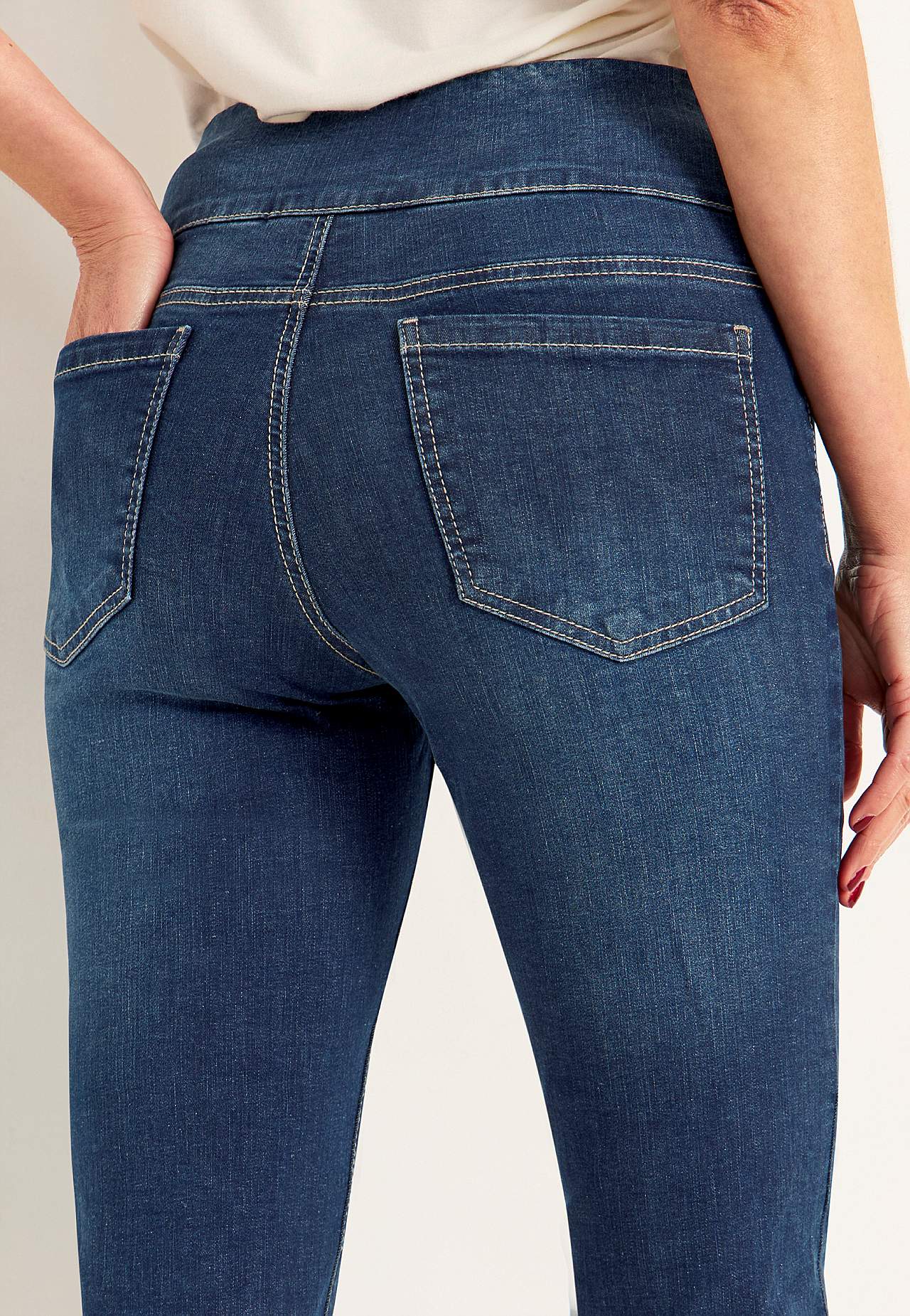 Super comfortabele enkeljeans van denim