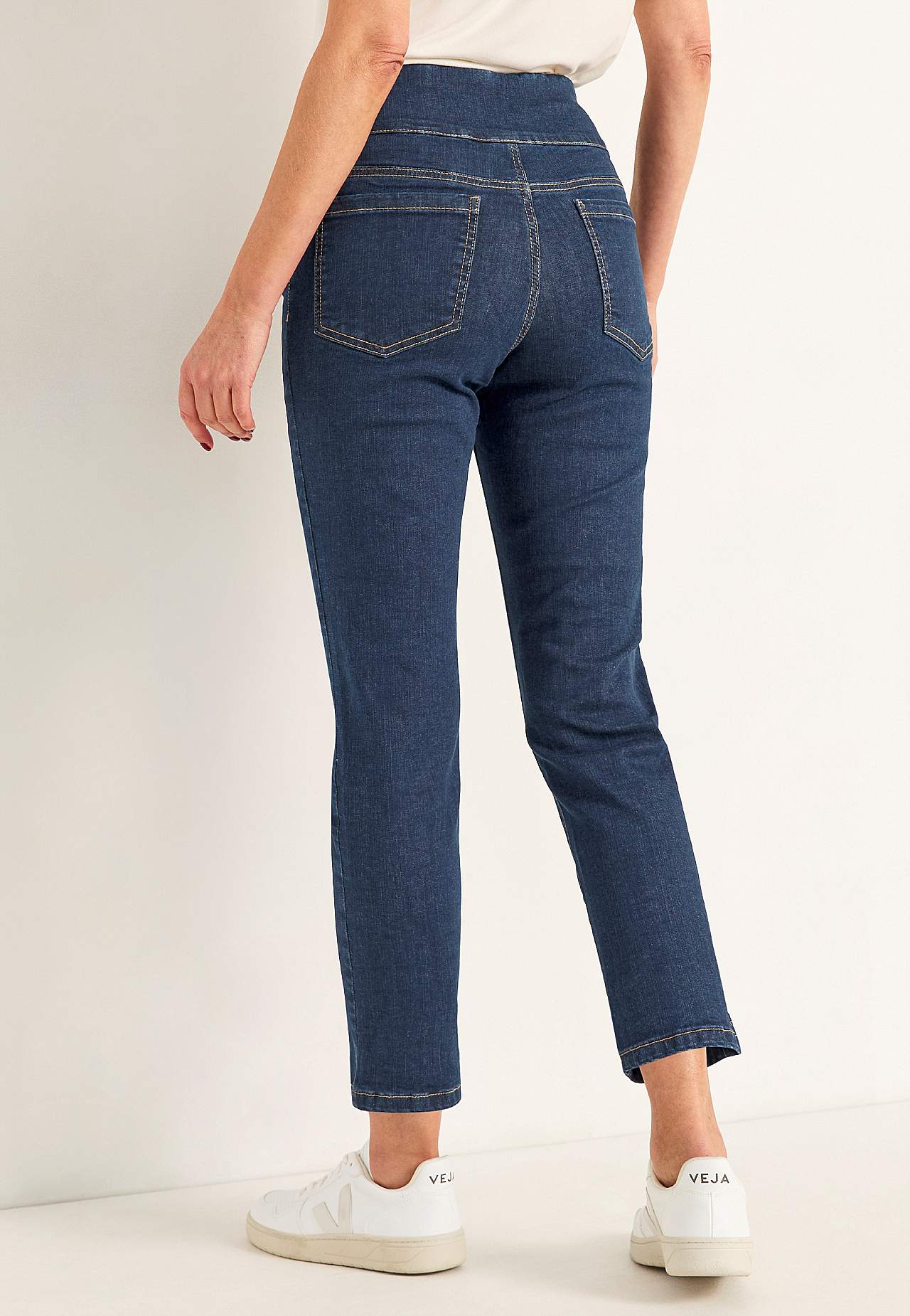 Super comfortabele enkeljeans van denim
