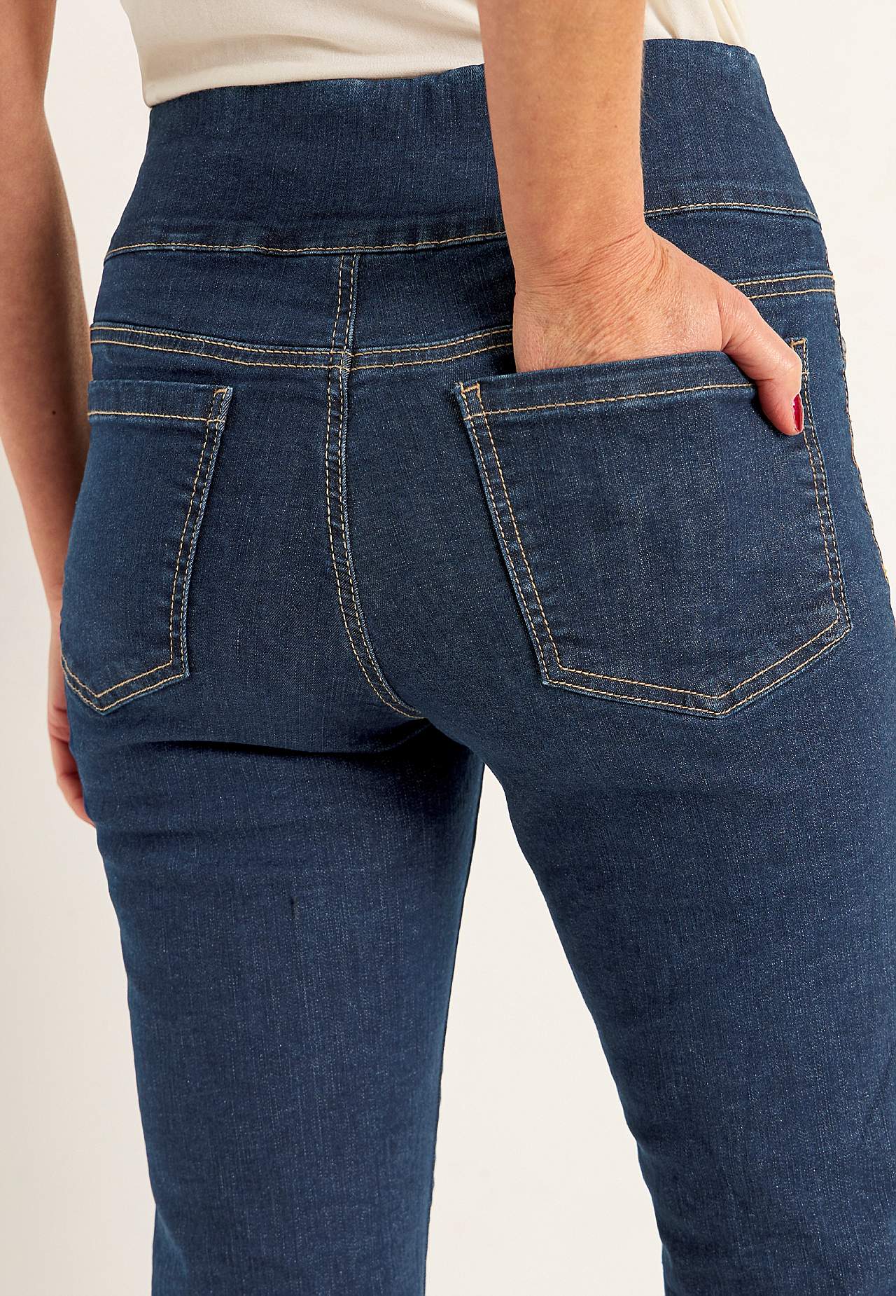 Super comfortabele enkeljeans van denim